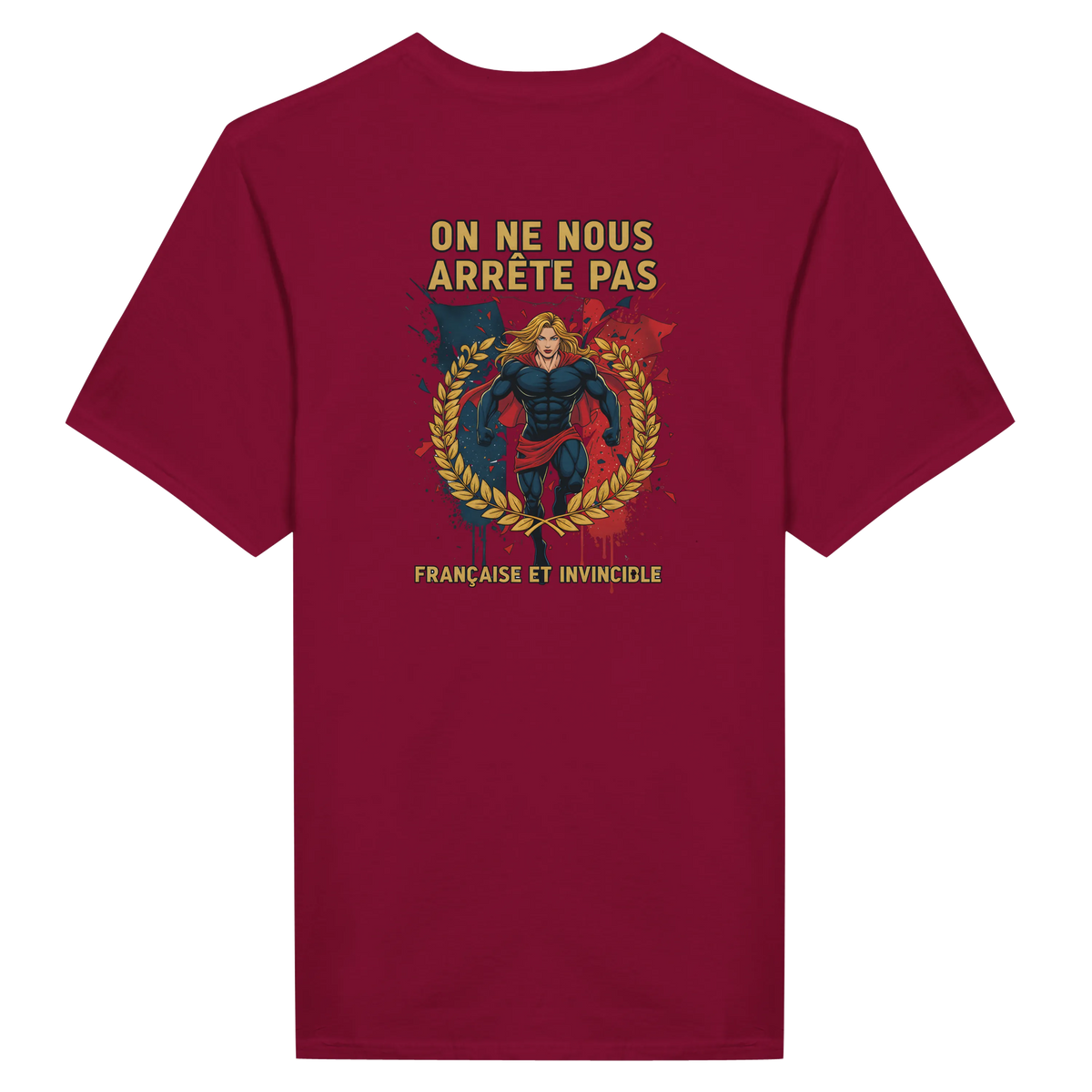 T-shirt Femme 'On ne nous arrête pas' – Coton Doux Premium