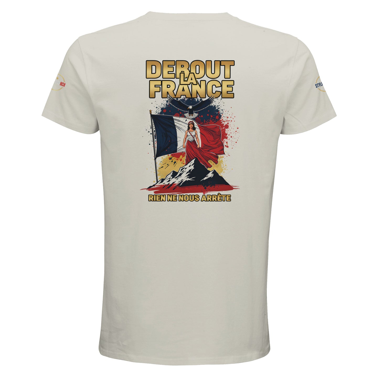 T-shirt Femme Debout la France – 100% Coton Bio