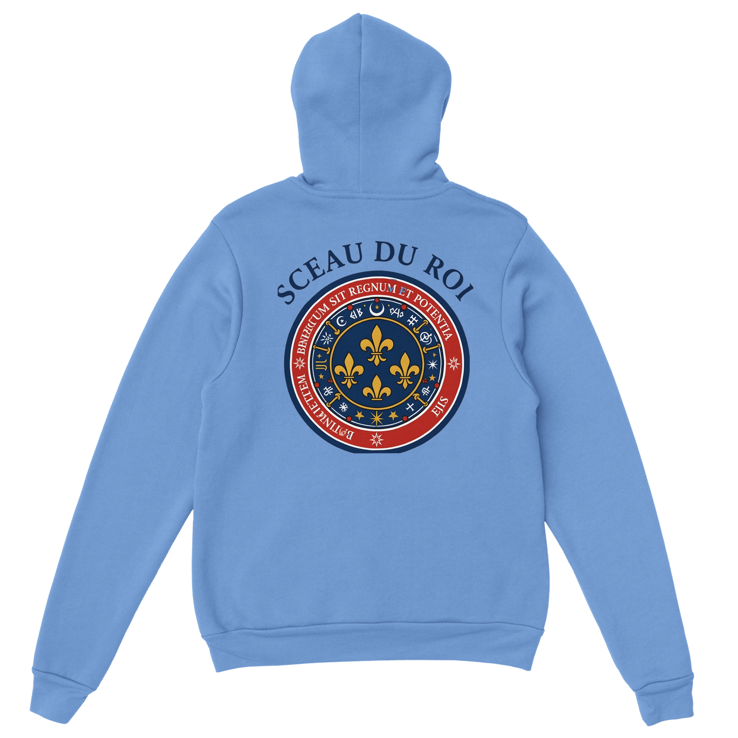Sweat à capuche Le Sceau du Roi pour homme – Hoodie premium en coton mélangé