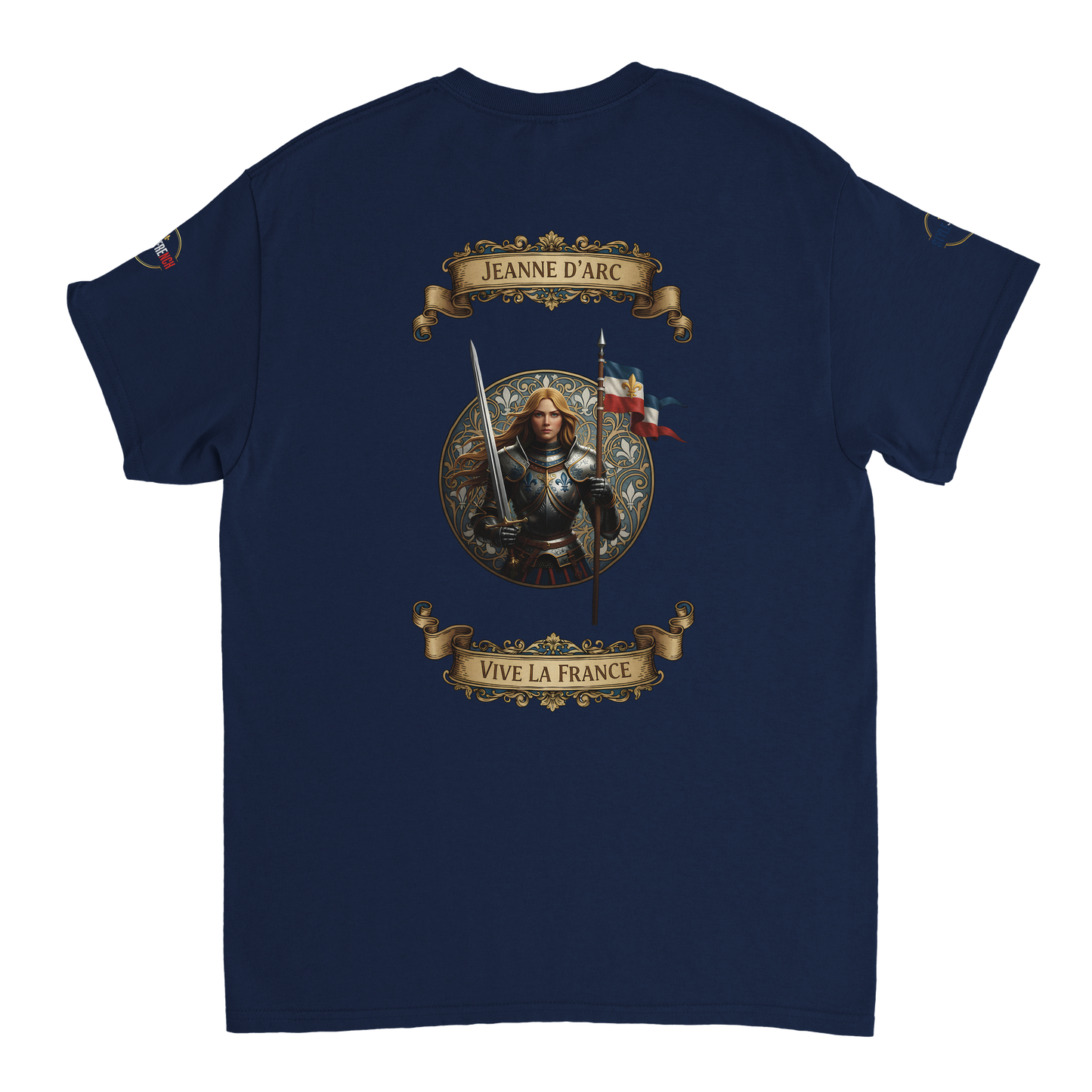T-shirt Femme Jeanne d'Arc - Symbole Iconique en Coton Premium