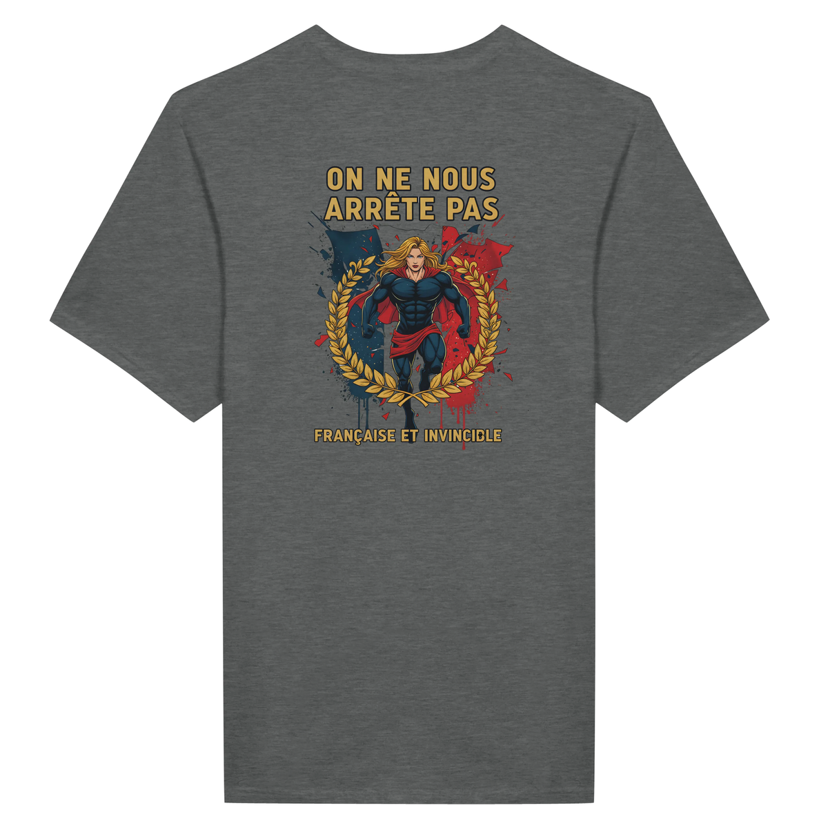 T-shirt Femme 'On ne nous arrête pas' – Coton Doux Premium