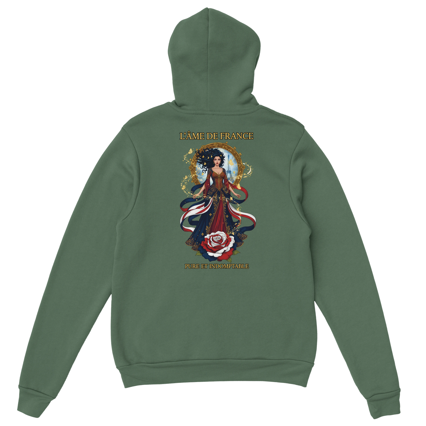 Sweat à capuche femme L'âme de France - Confort premium et style élégant