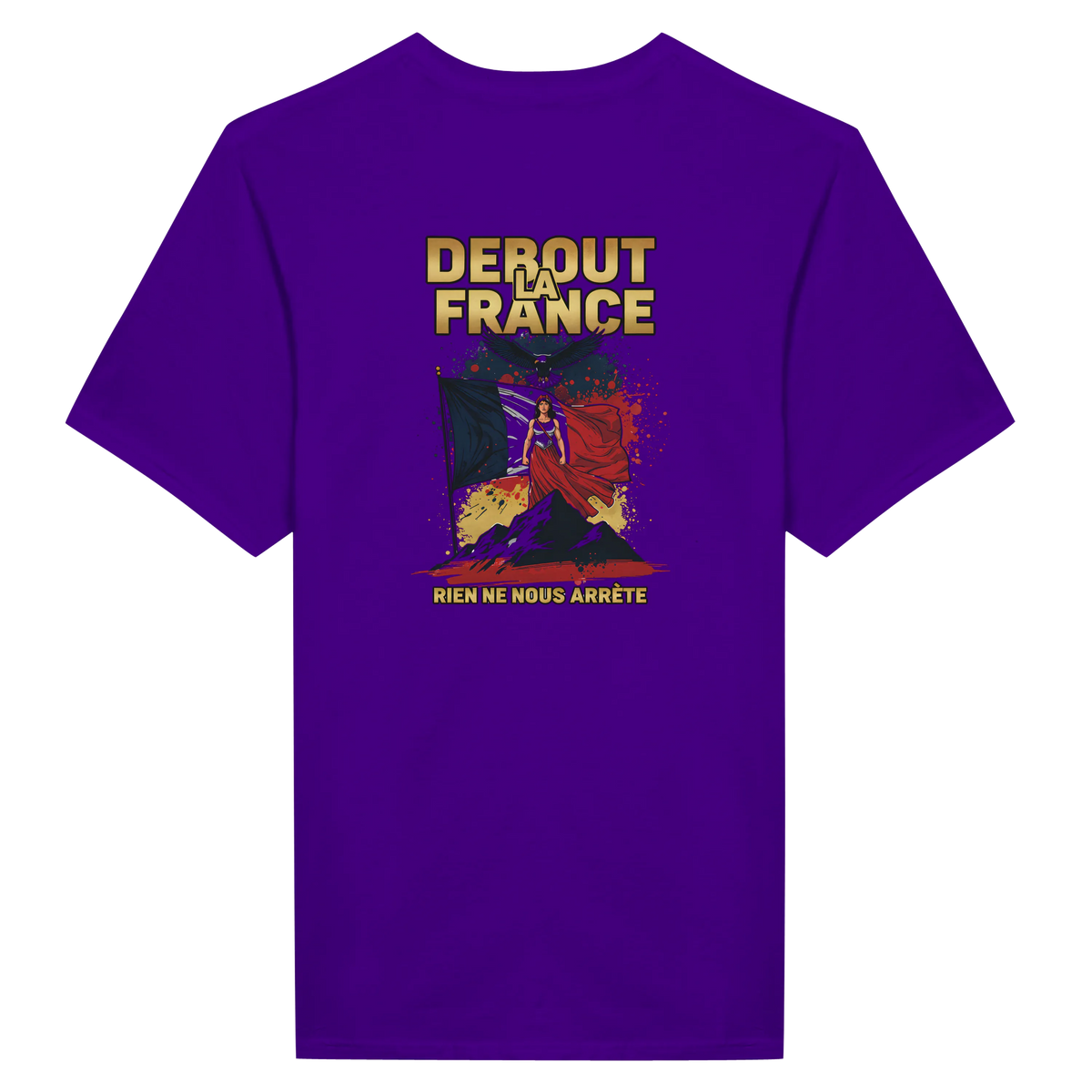 T-shirt Femme Debout la France – Coton Premium