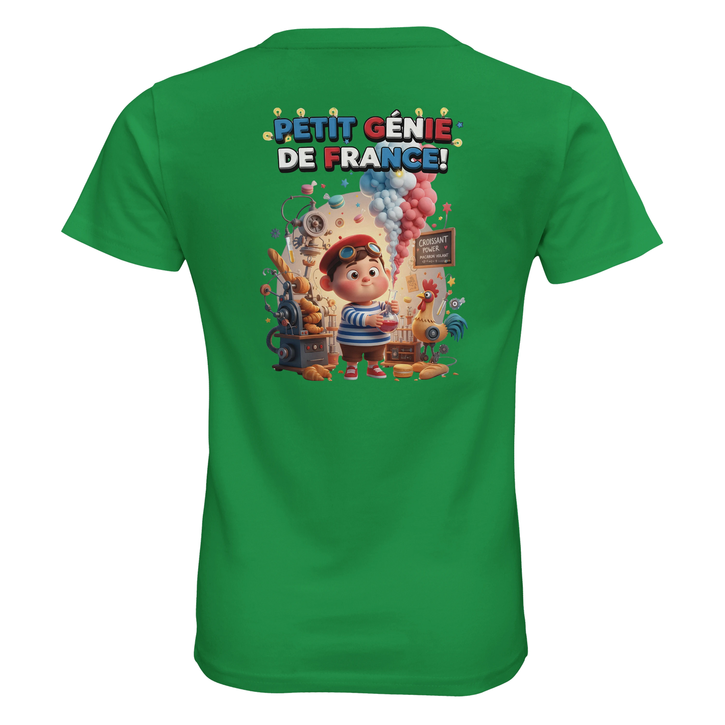 T-shirt Enfant Petit Génie - 100% Coton Bio - Confort et Qualité