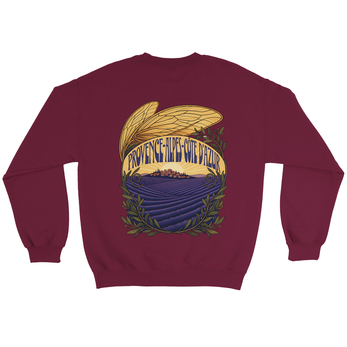 Sweat-shirt Unisexe Provence-Alpes-Côte d'Azur – Confort Premium et Design Régional