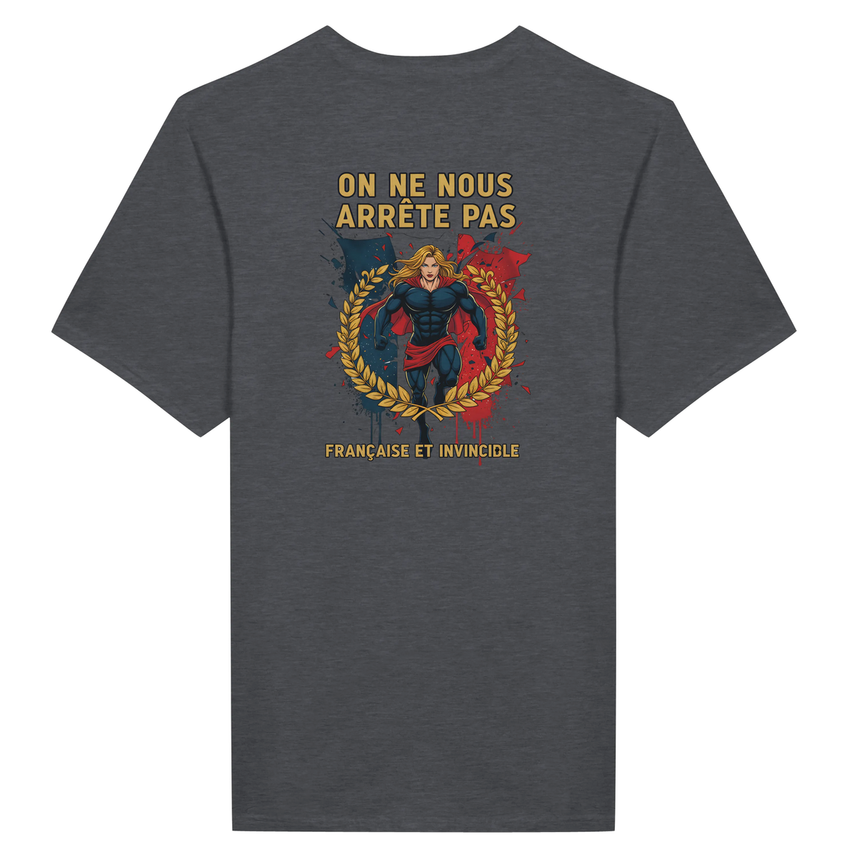 T-shirt Femme 'On ne nous arrête pas' – Coton Doux Premium