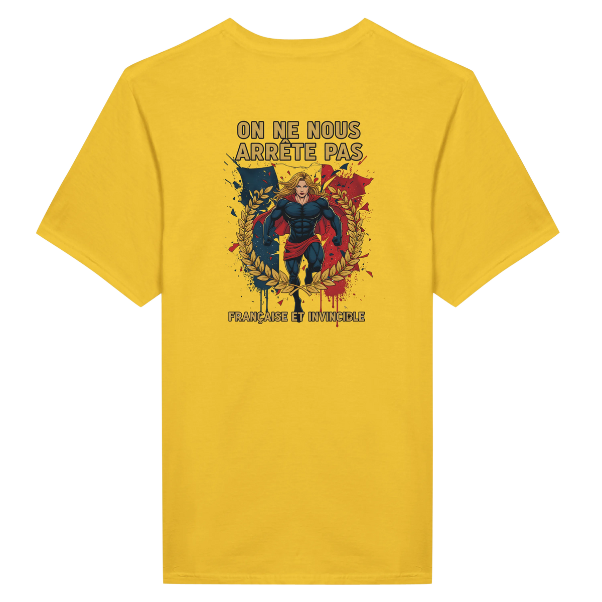 T-shirt Femme 'On ne nous arrête pas' – Coton Doux Premium