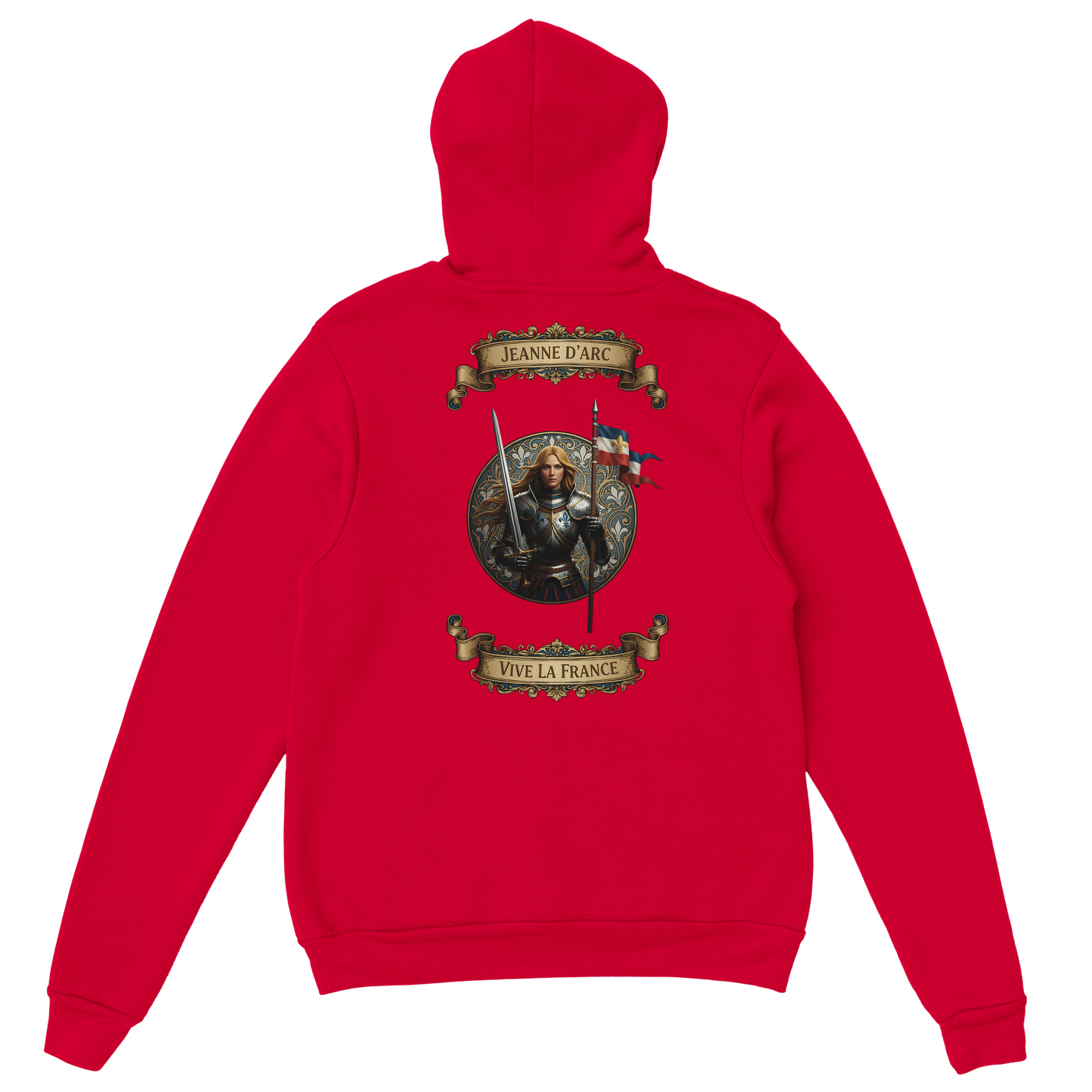 Sweat à Capuche Femme Jeanne d'Arc - Hoodie Confortable et Résistant