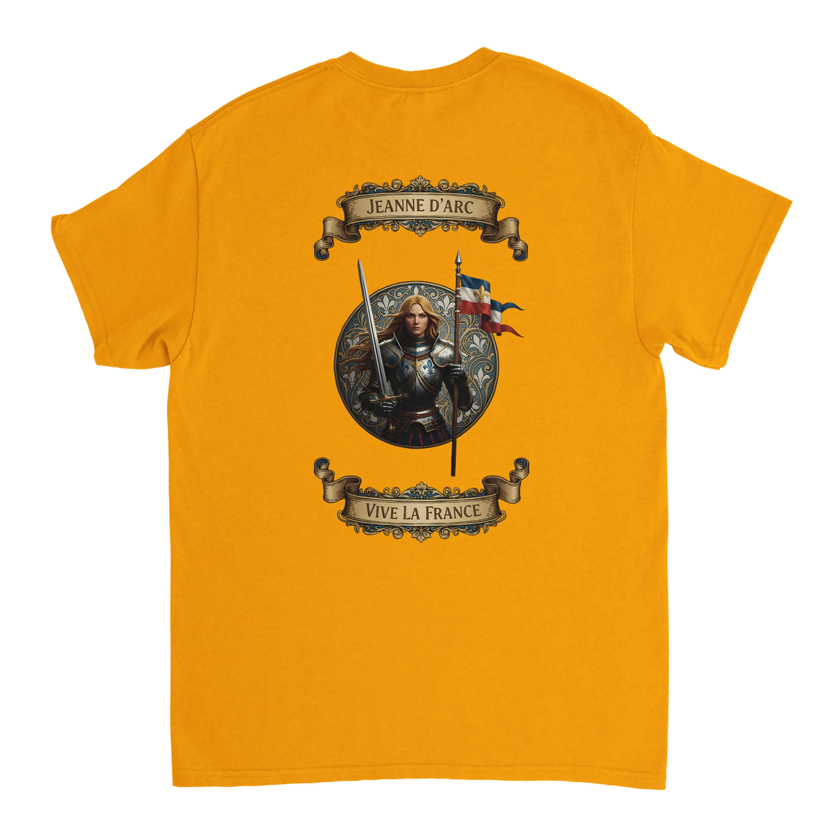 T-shirt Femme Jeanne d'Arc - Symbole Iconique en Coton Premium