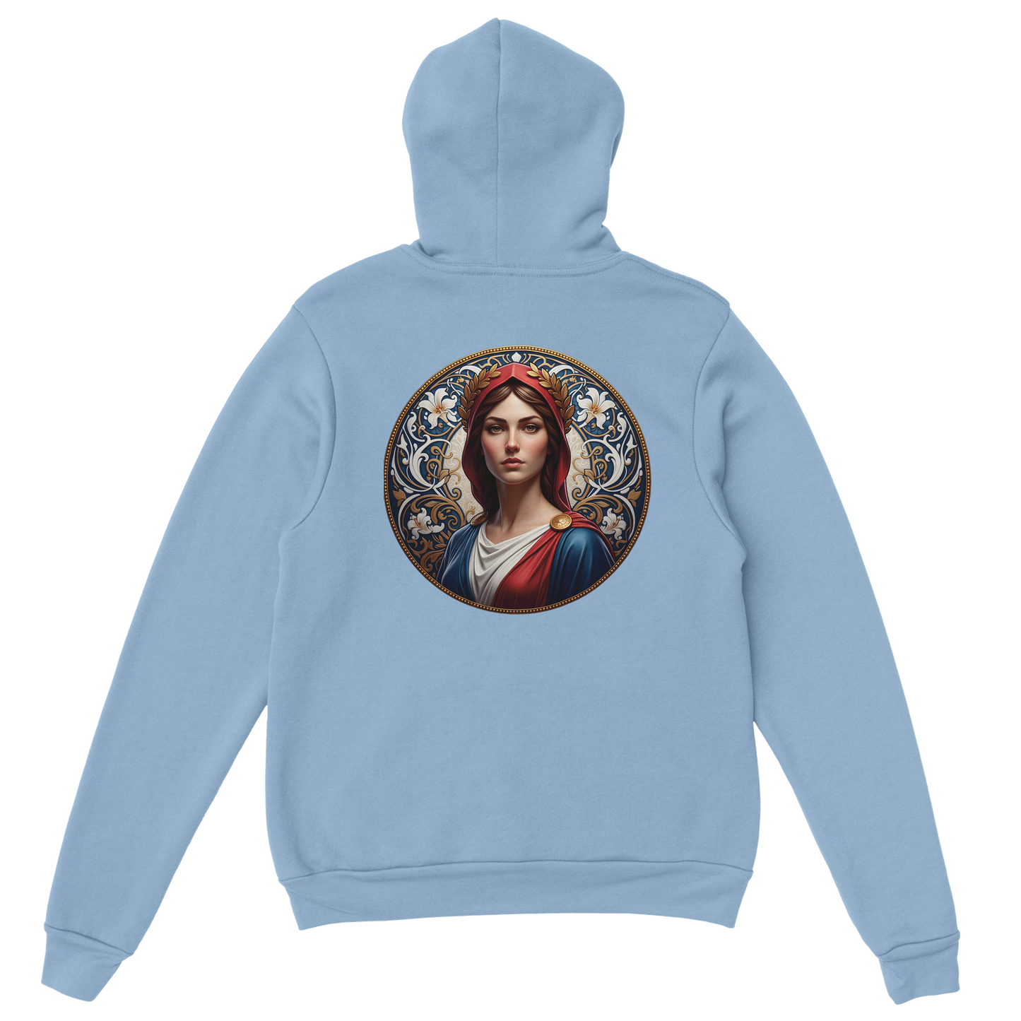 Sweat à capuche femme Marianne - Hoodie en coton et polyester