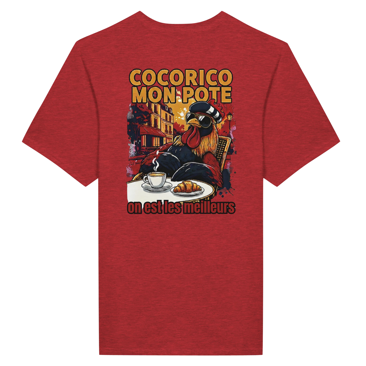 T-Shirt Homme "Cocorico On Est Les Meilleurs" – T-Shirt Premium Confortable