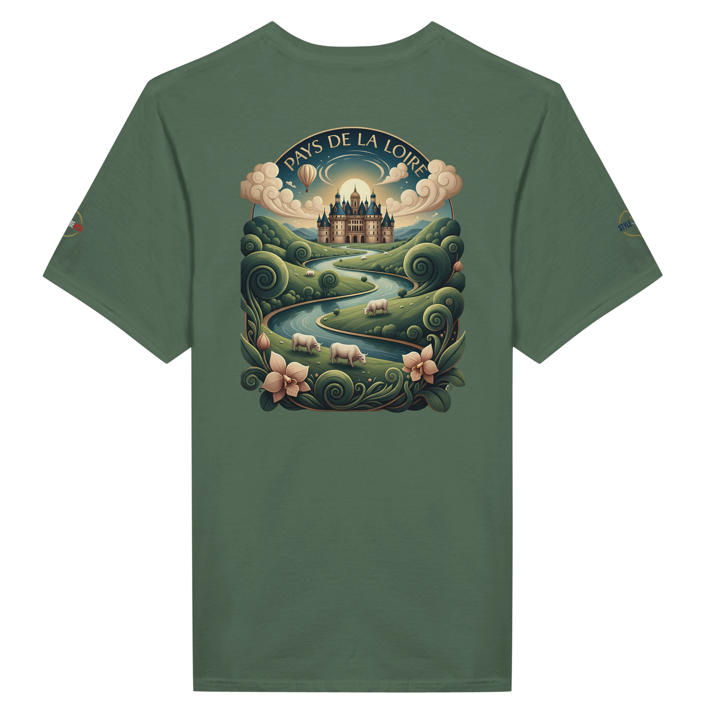 T-shirt Unisexe Pays de la Loire – Design Régional Premium