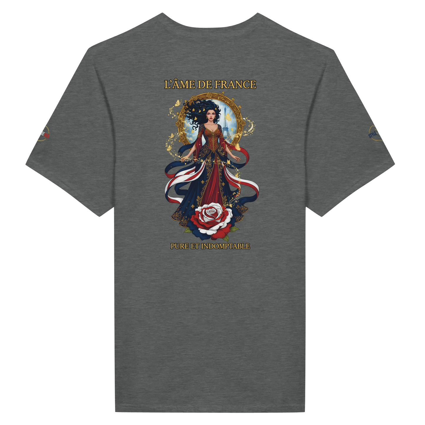 T-shirt  femme L'âme de France – Premium Cotton Tee with Classic French Design