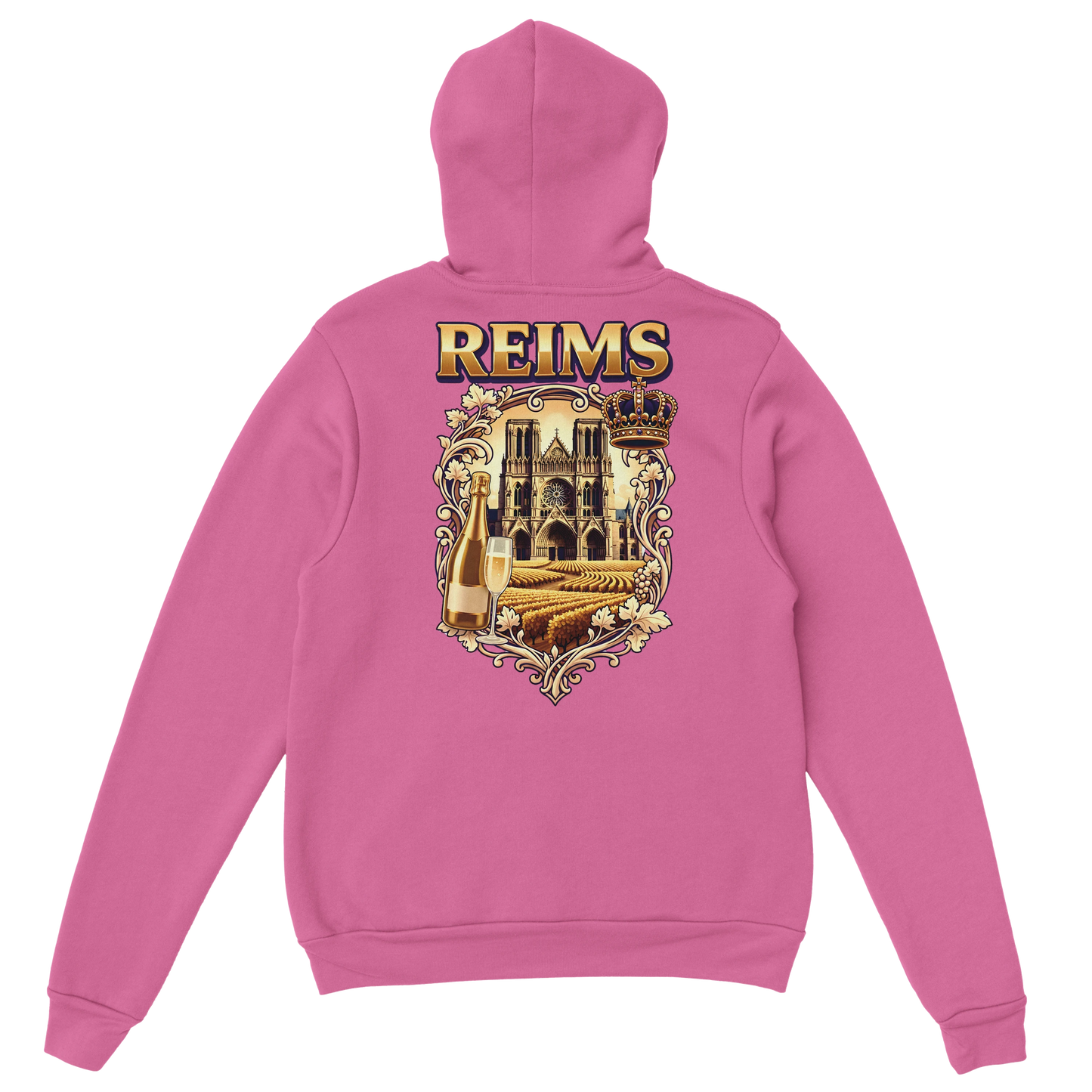 Sweat à capuche unisexe Reims - Confort premium avec conseils d'entretien
