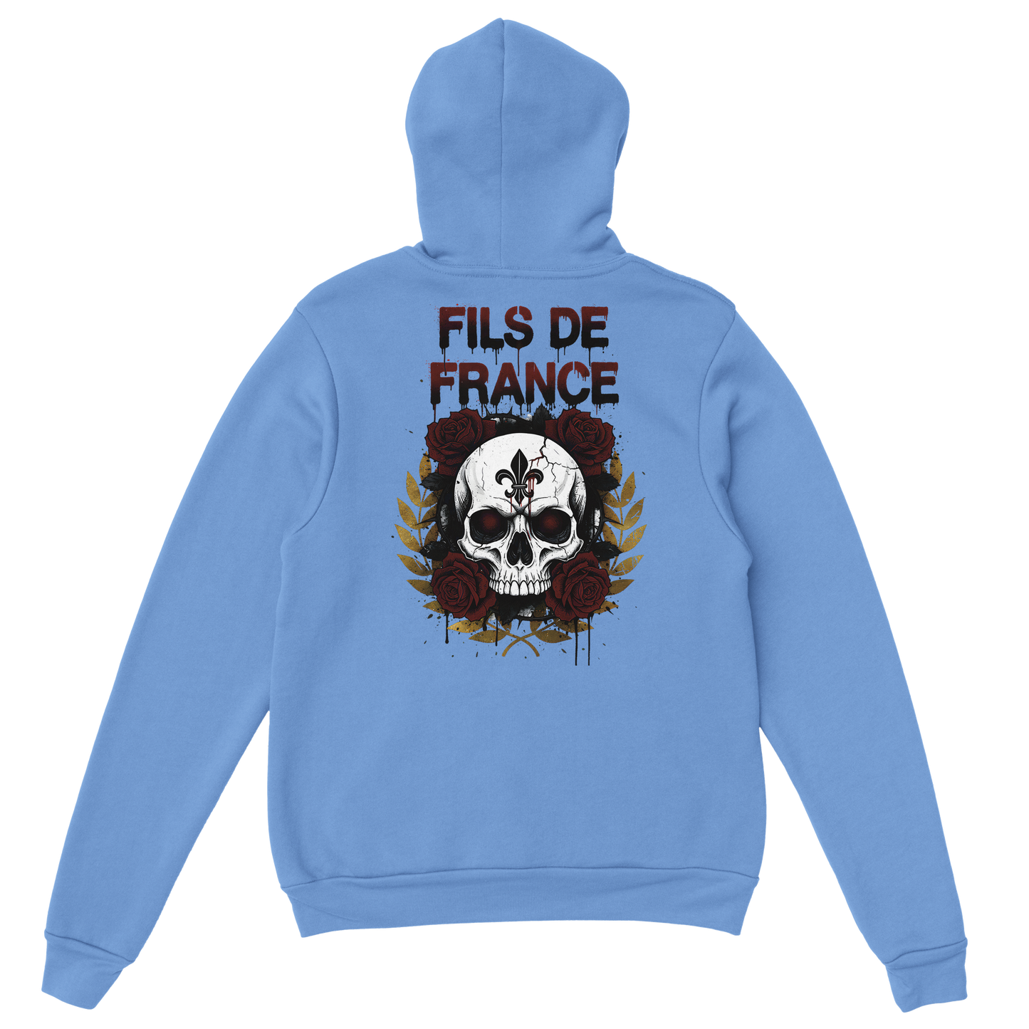 Sweat à capuche homme Fils de France – Hoodie premium en coton mélangé