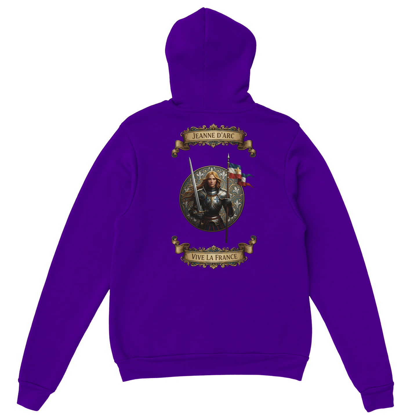 Sweat à Capuche Femme Jeanne d'Arc - Hoodie Confortable et Résistant