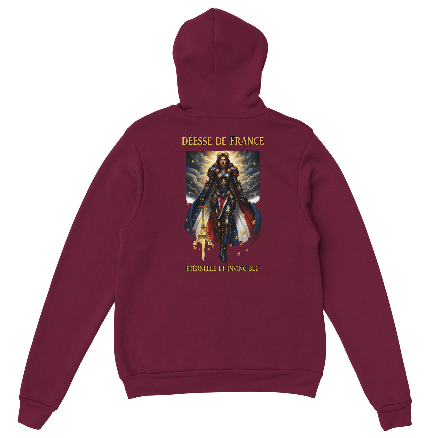 Sweat à Capuche déesse de France Douillet à Motif Unique – Confort et Style