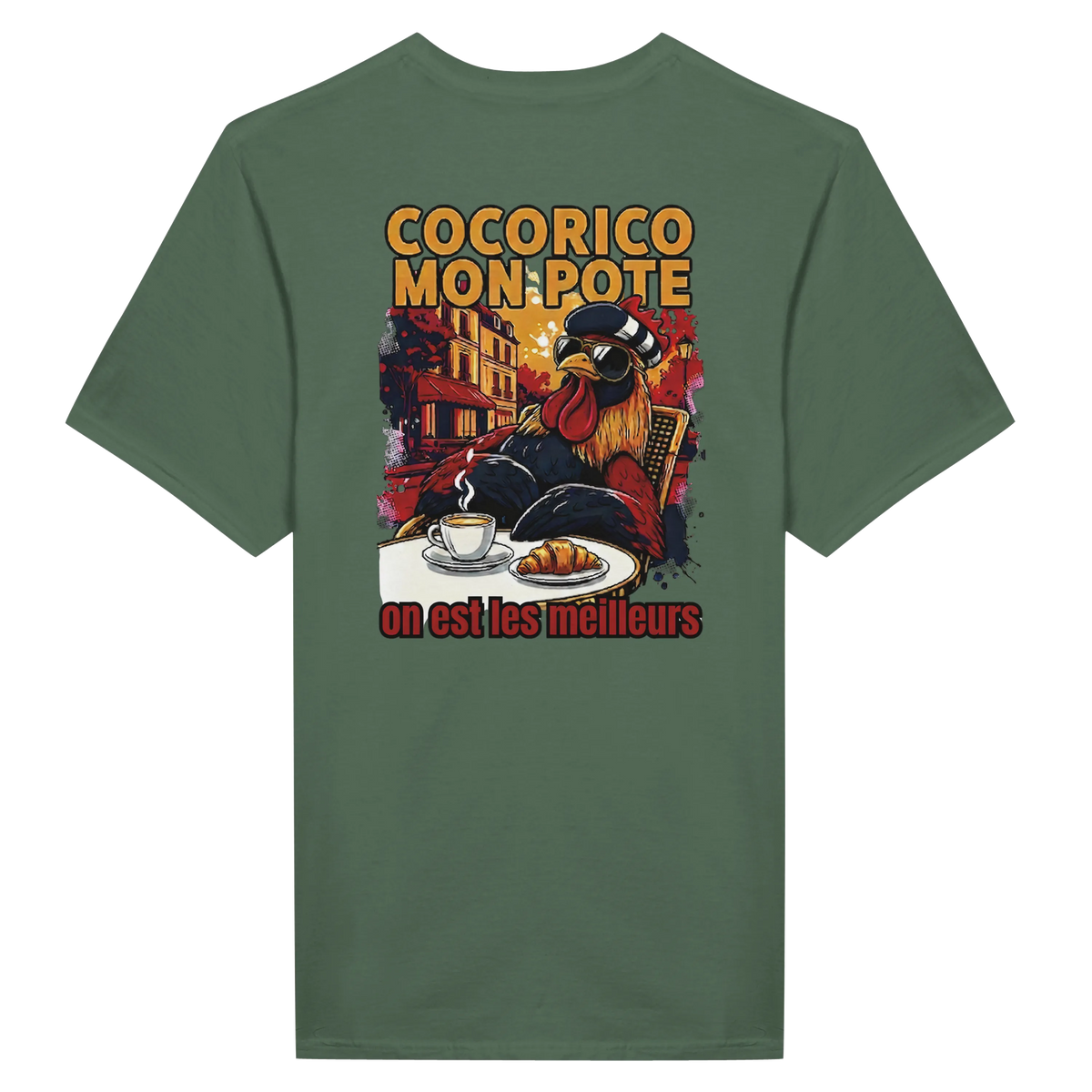 T-Shirt Homme "Cocorico On Est Les Meilleurs" – T-Shirt Premium Confortable