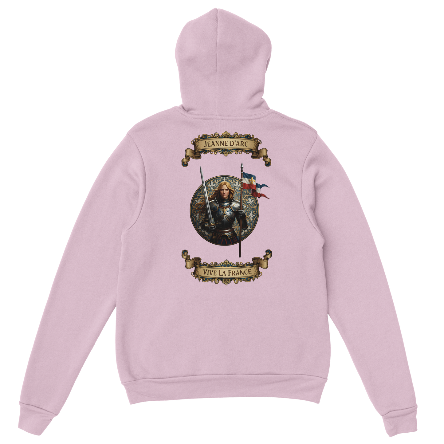 Sweat à Capuche Femme Jeanne d'Arc - Hoodie Confortable et Résistant