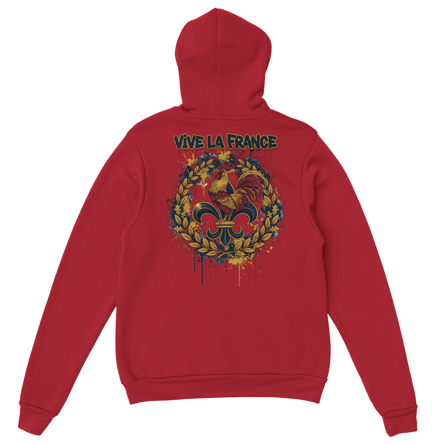 Sweat à Capuche Homme Vive la France – Confort et Style Tricolore