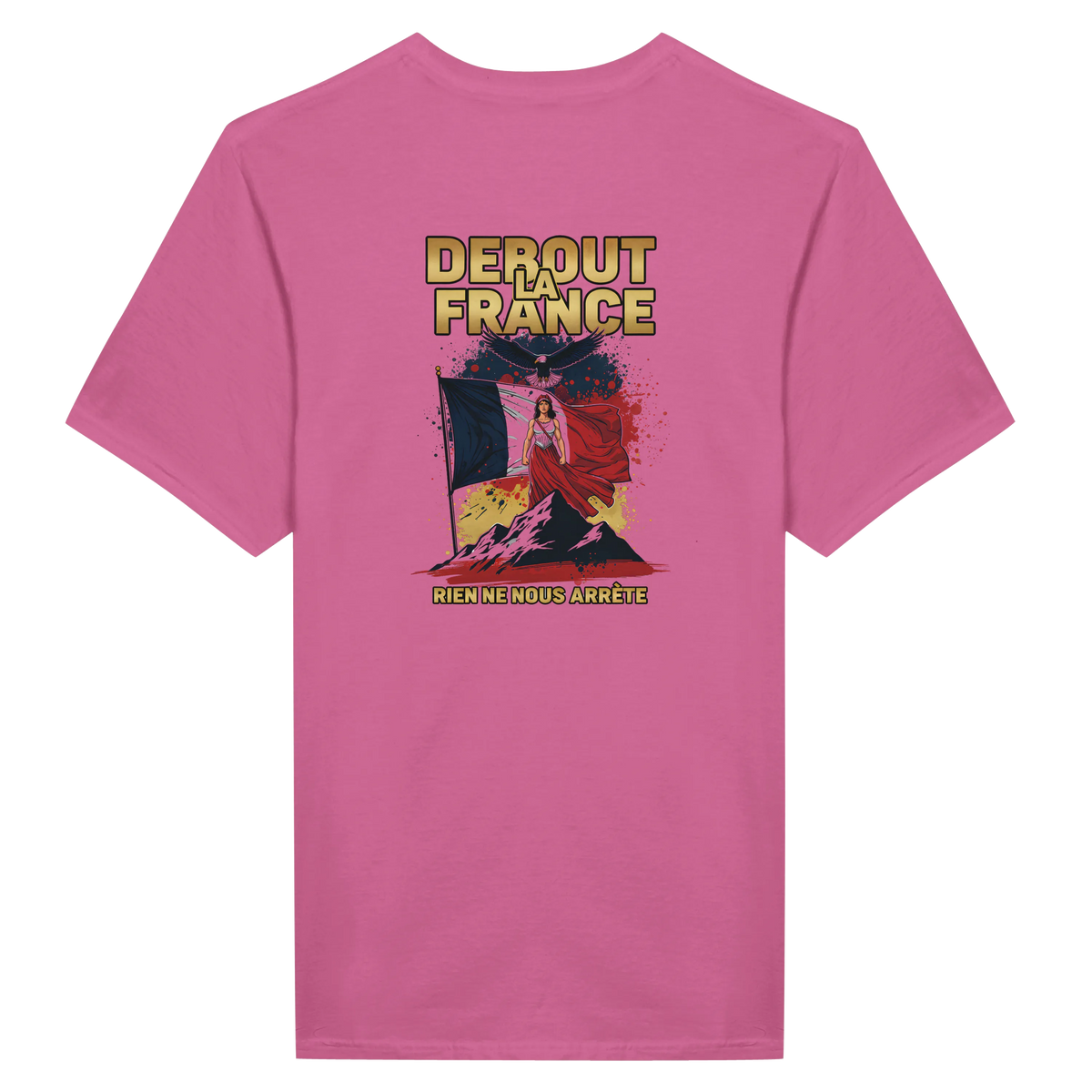 T-shirt Femme Debout la France – Coton Premium