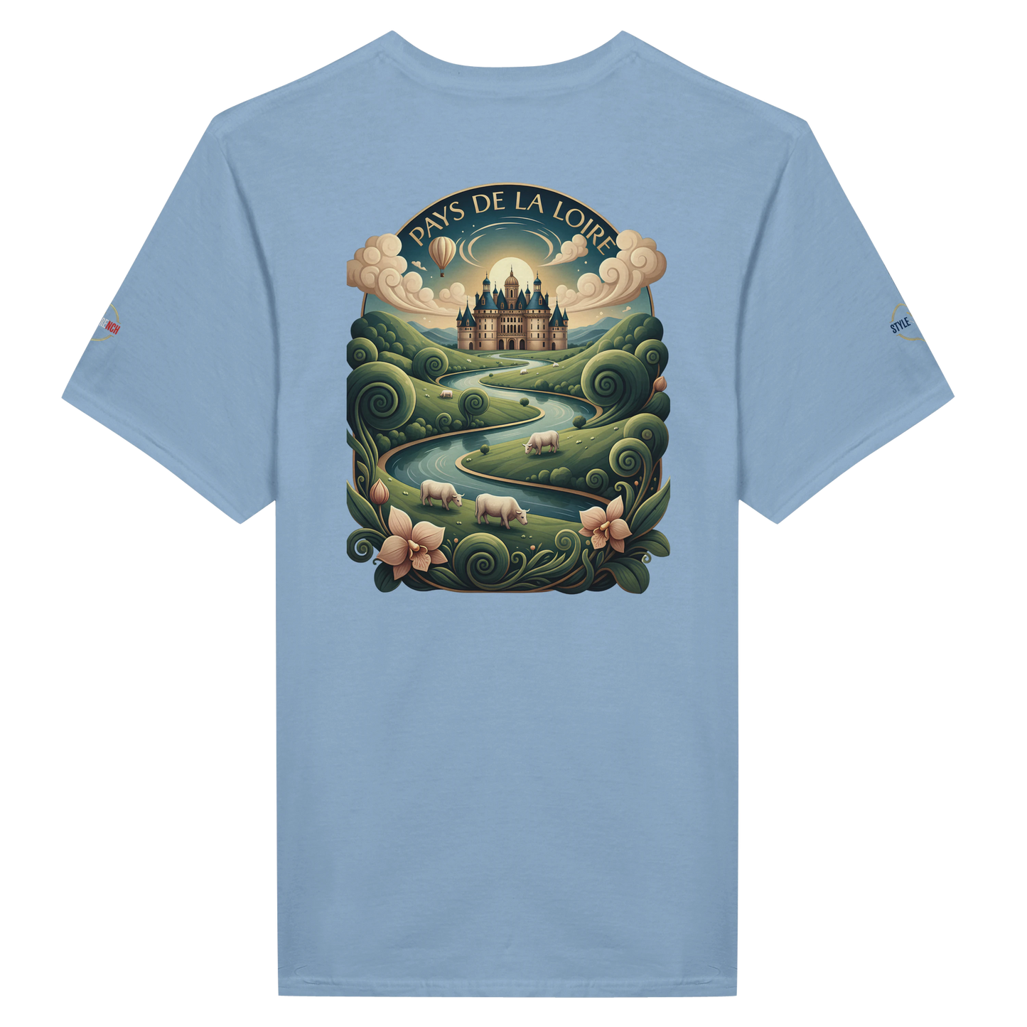 T-shirt Unisexe Pays de la Loire – Design Régional Premium