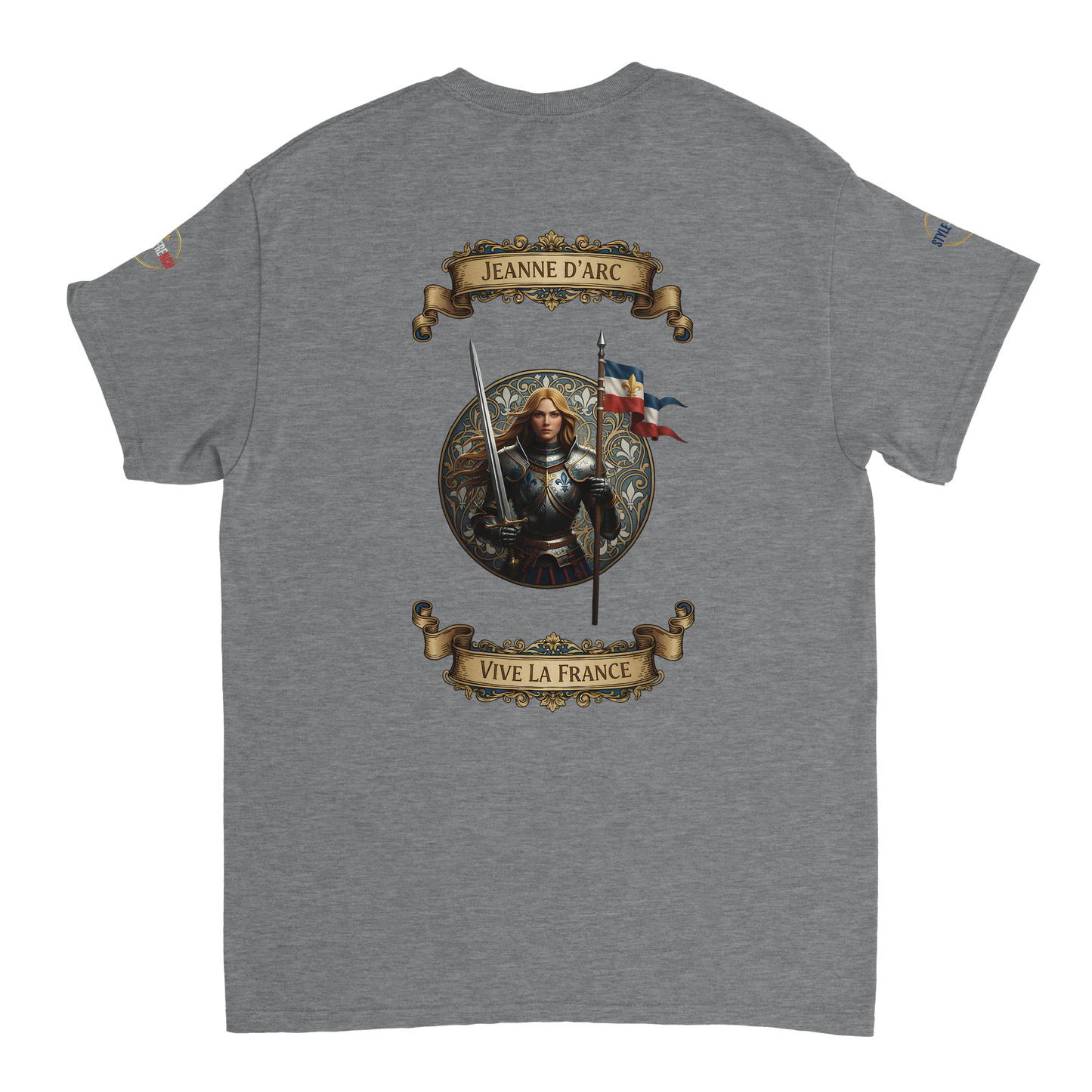 T-shirt Femme Jeanne d'Arc - Symbole Iconique en Coton Premium
