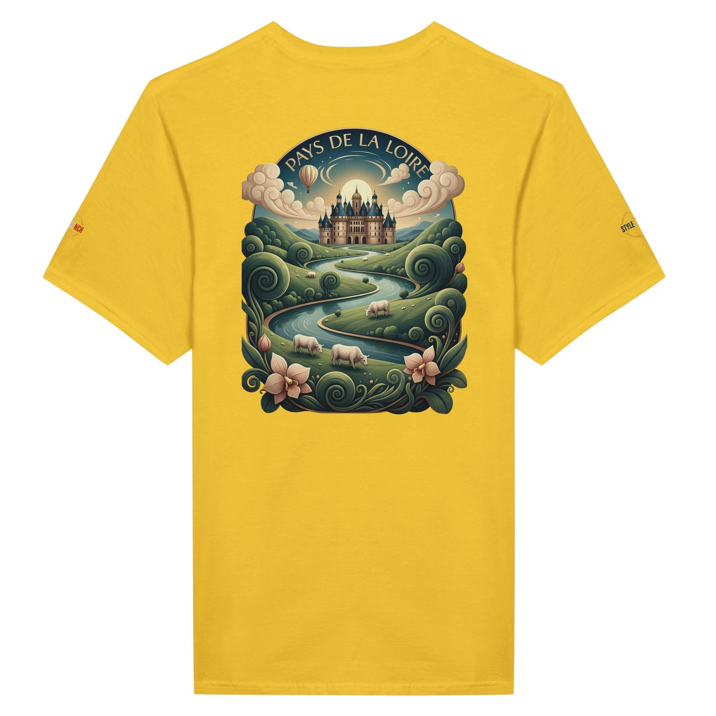 T-shirt Unisexe Pays de la Loire – Design Régional Premium