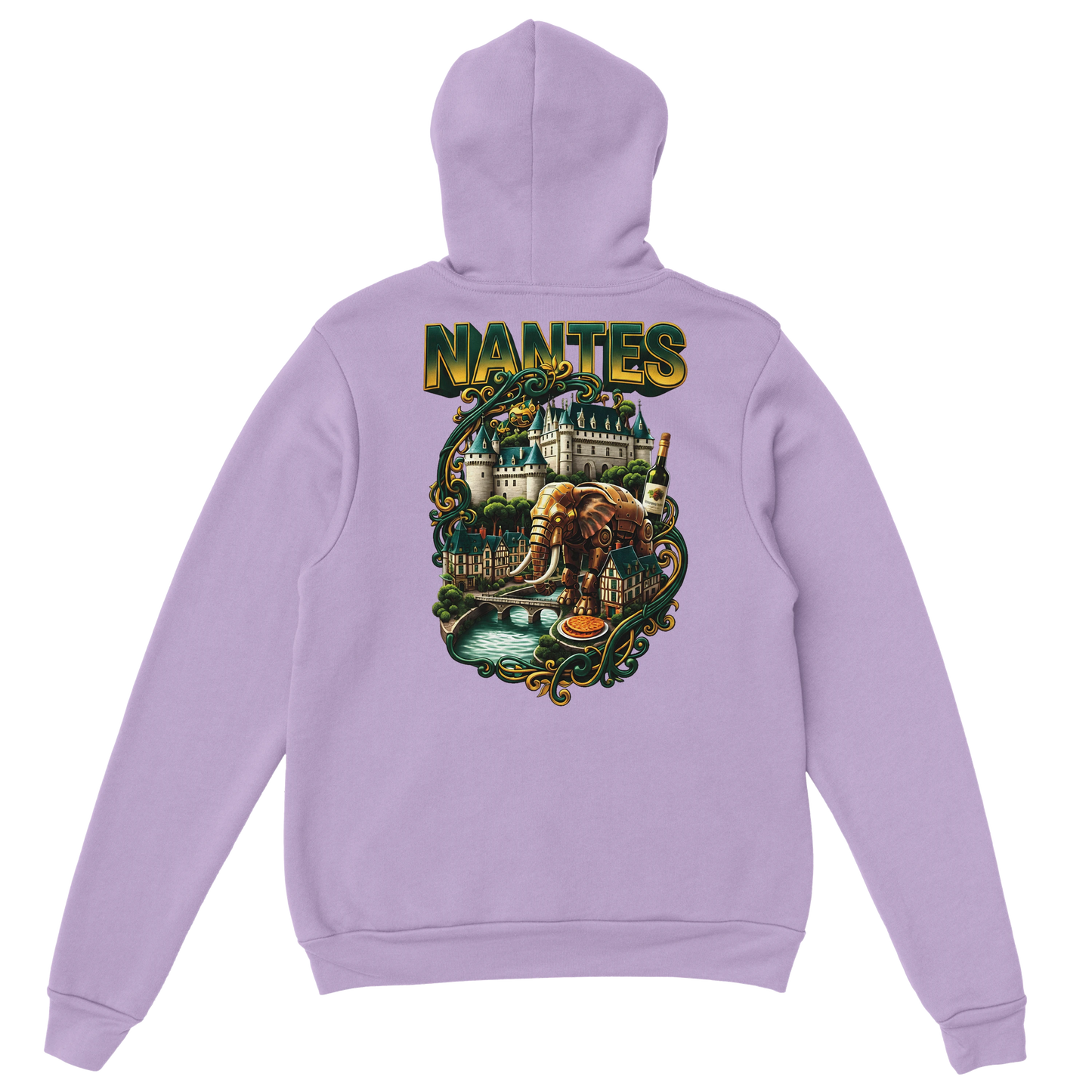 Sweat à capuche unisexe Nantes – Confort premium et style urbain