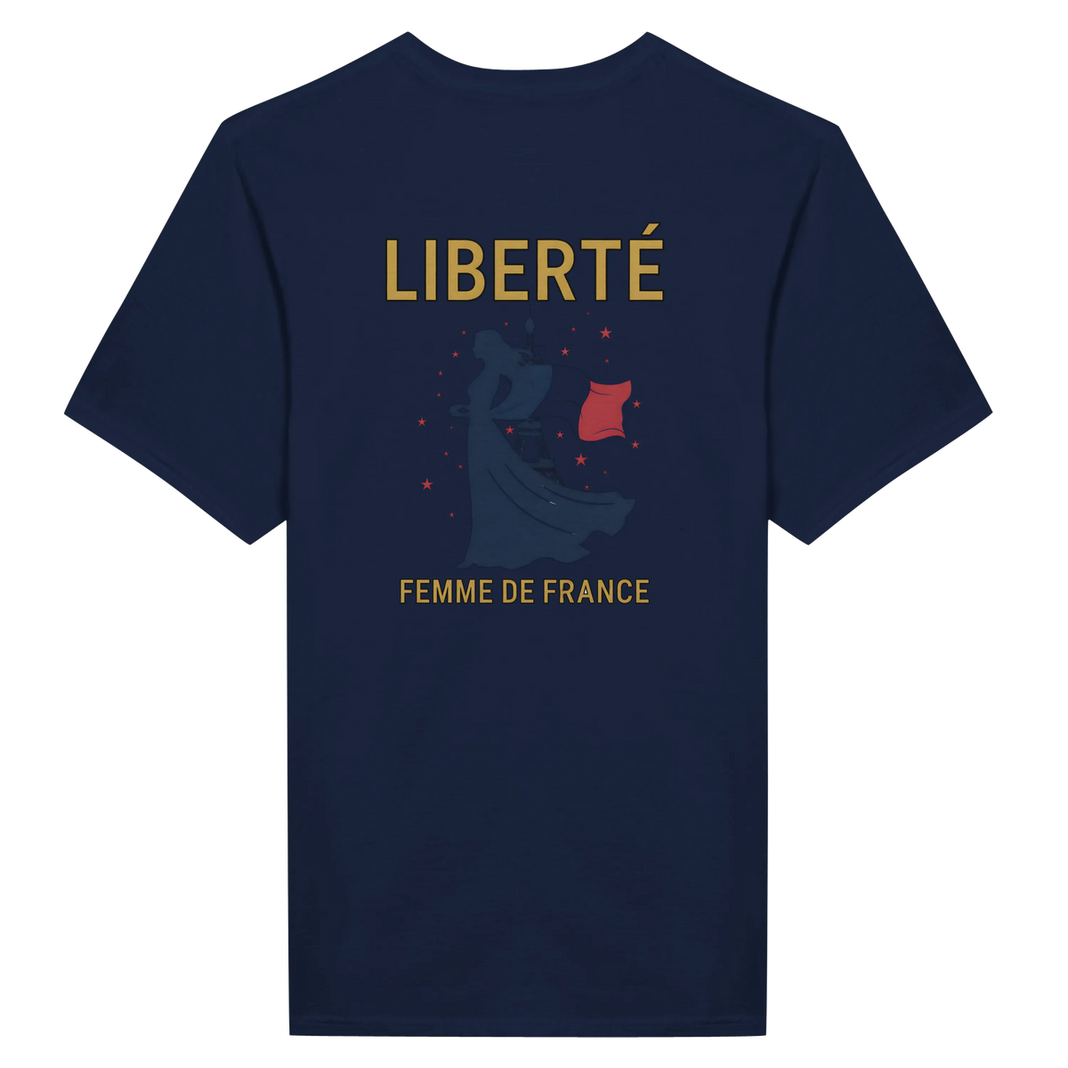 T-shirt Femme Liberté Classique – Col Ras du Cou Gildan 64000