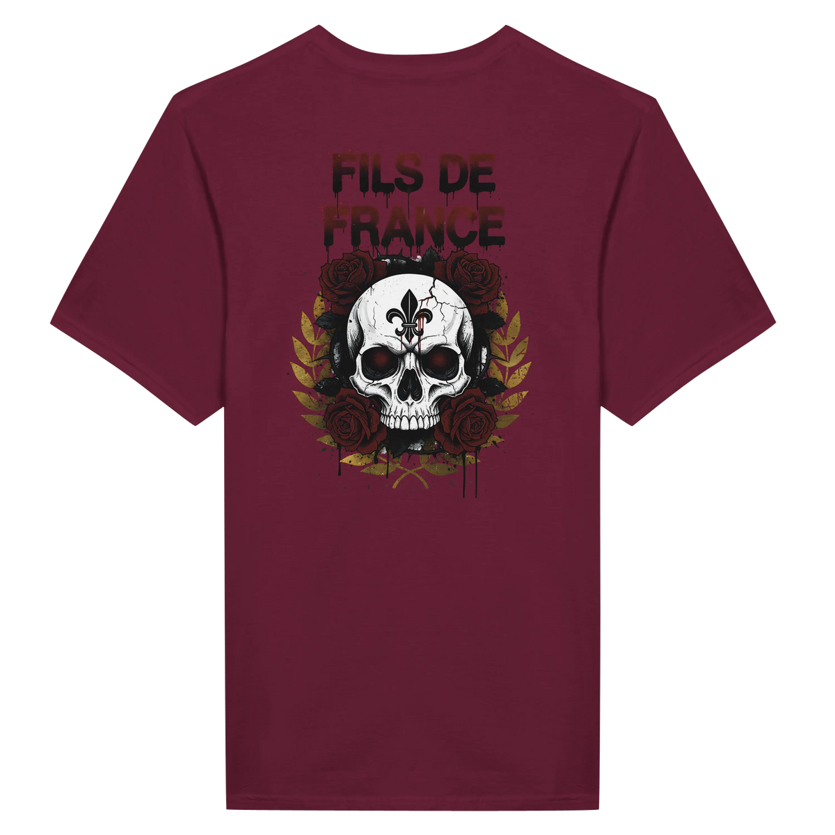 T-Shirt Homme Fils de France - Premium Coton Doux Impression Haute Définition
