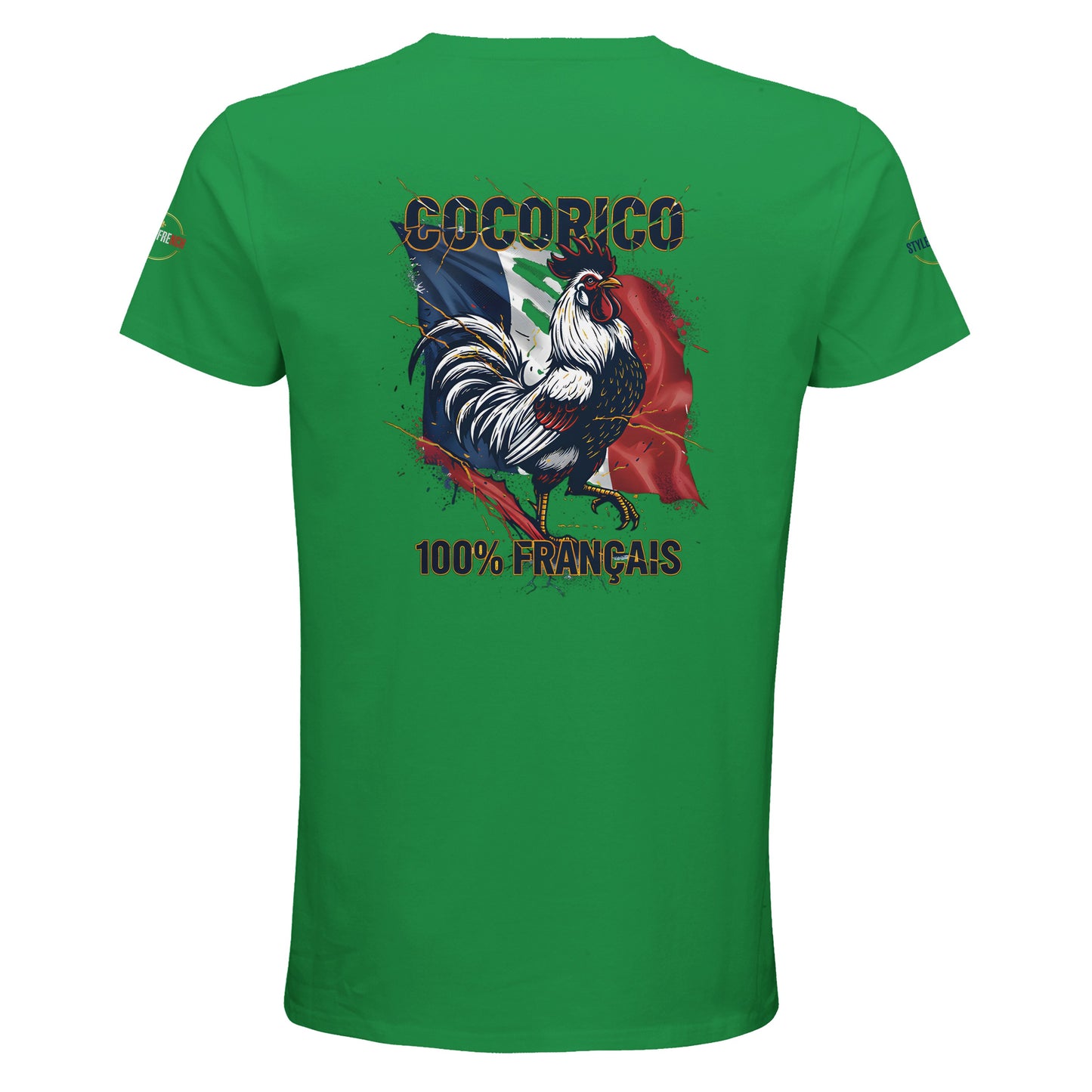 T-shirt Homme Cocorico - Coton Bio Premium à Col Rond