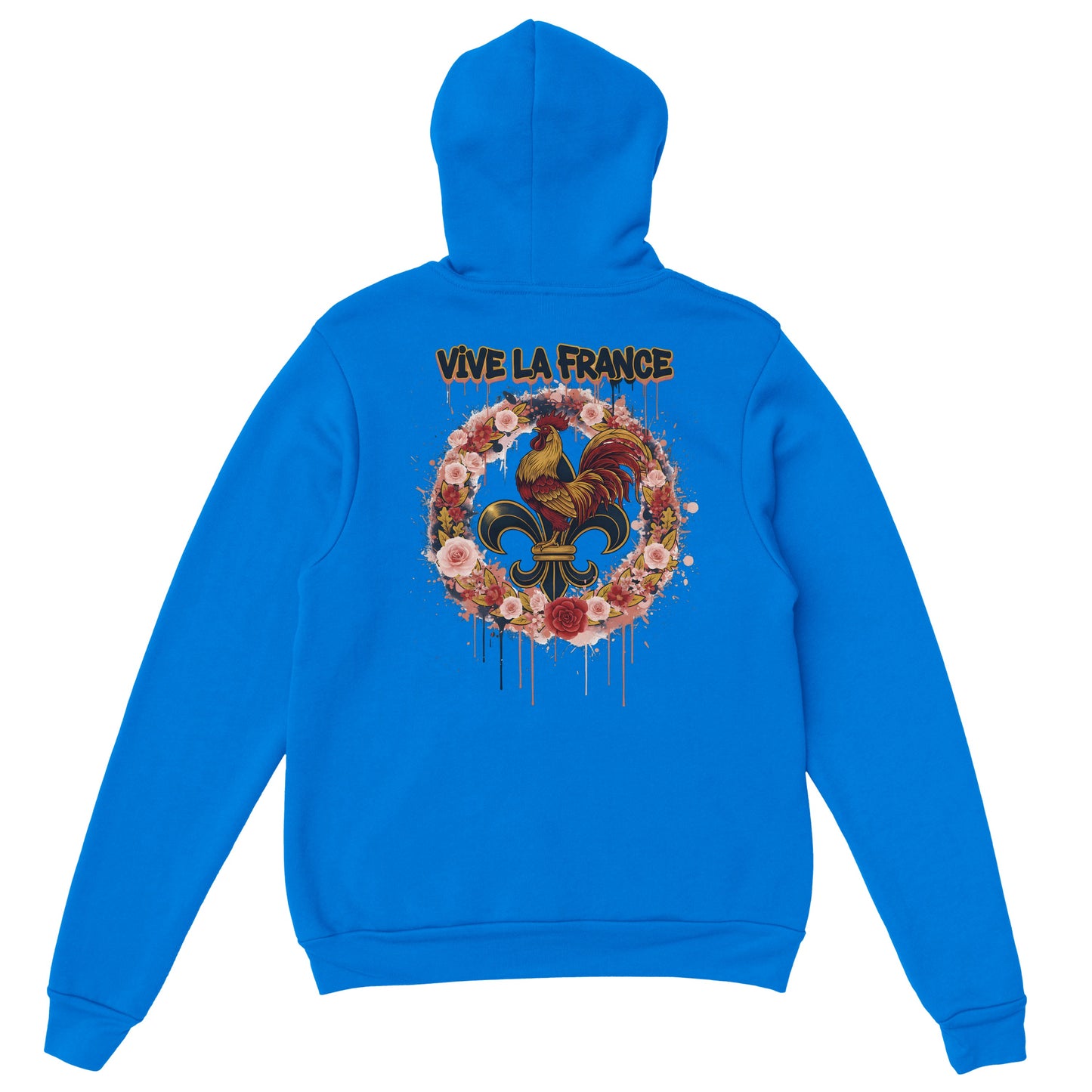 Sweat à capuche femme  Vive la France – Hoodie Premium Confortable et Résistant
