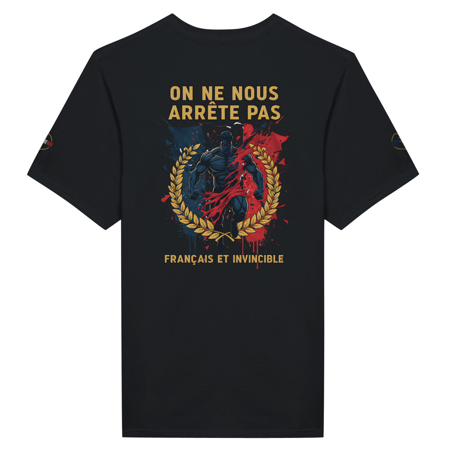 T-shirt Homme 'On  nous arrête pas' – Coton Premium Confort