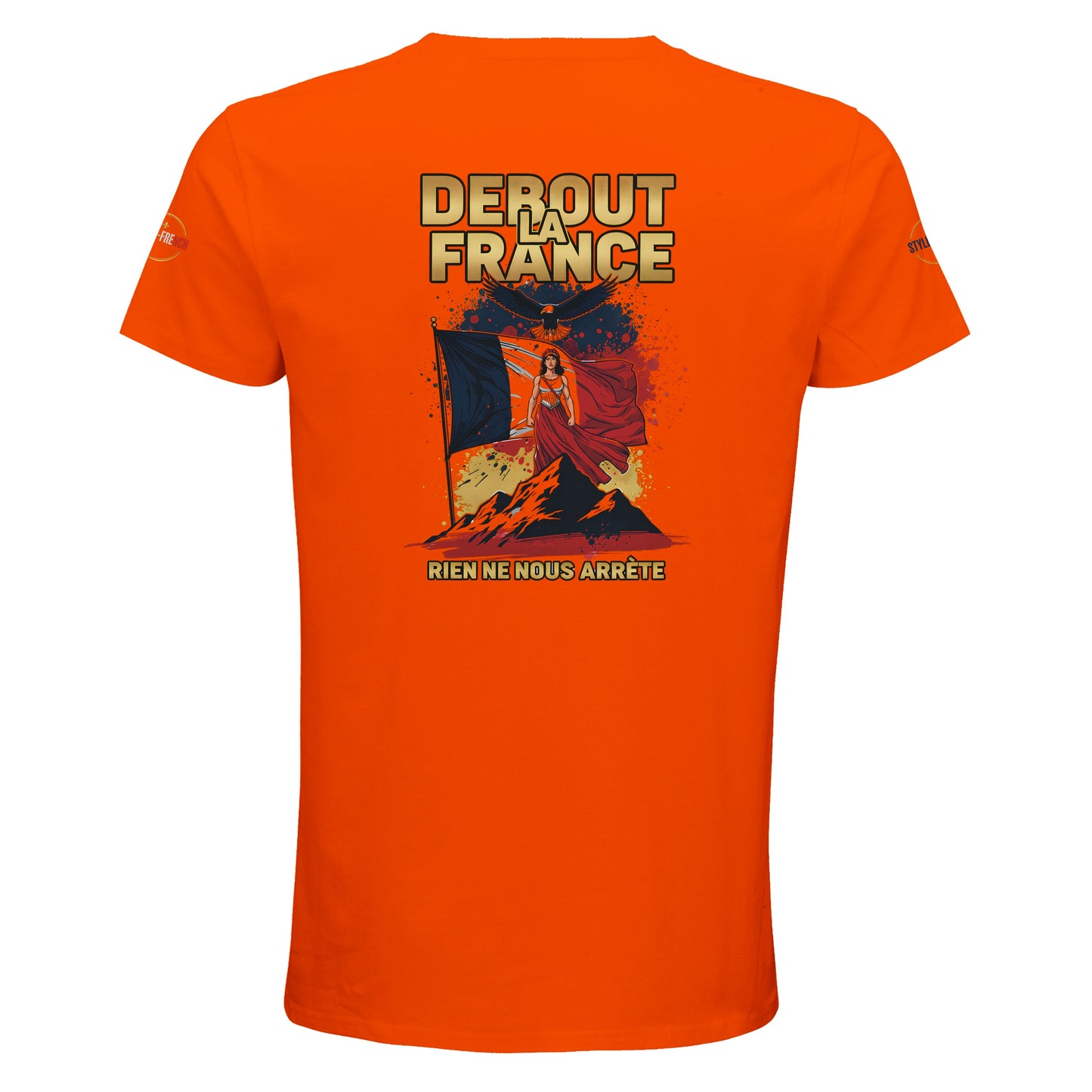 T-shirt Femme Debout la France – 100% Coton Bio