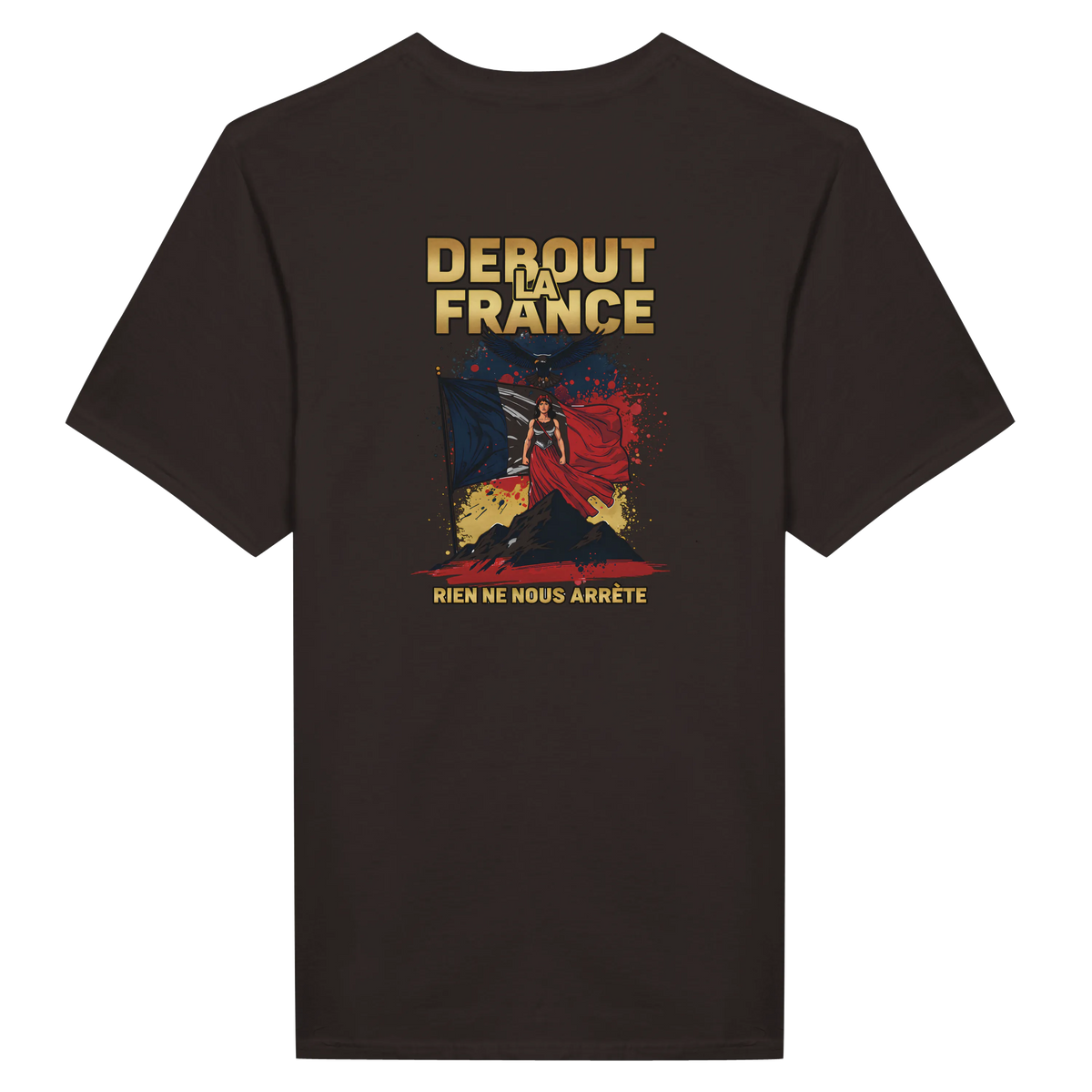 T-shirt Femme Debout la France – Coton Premium