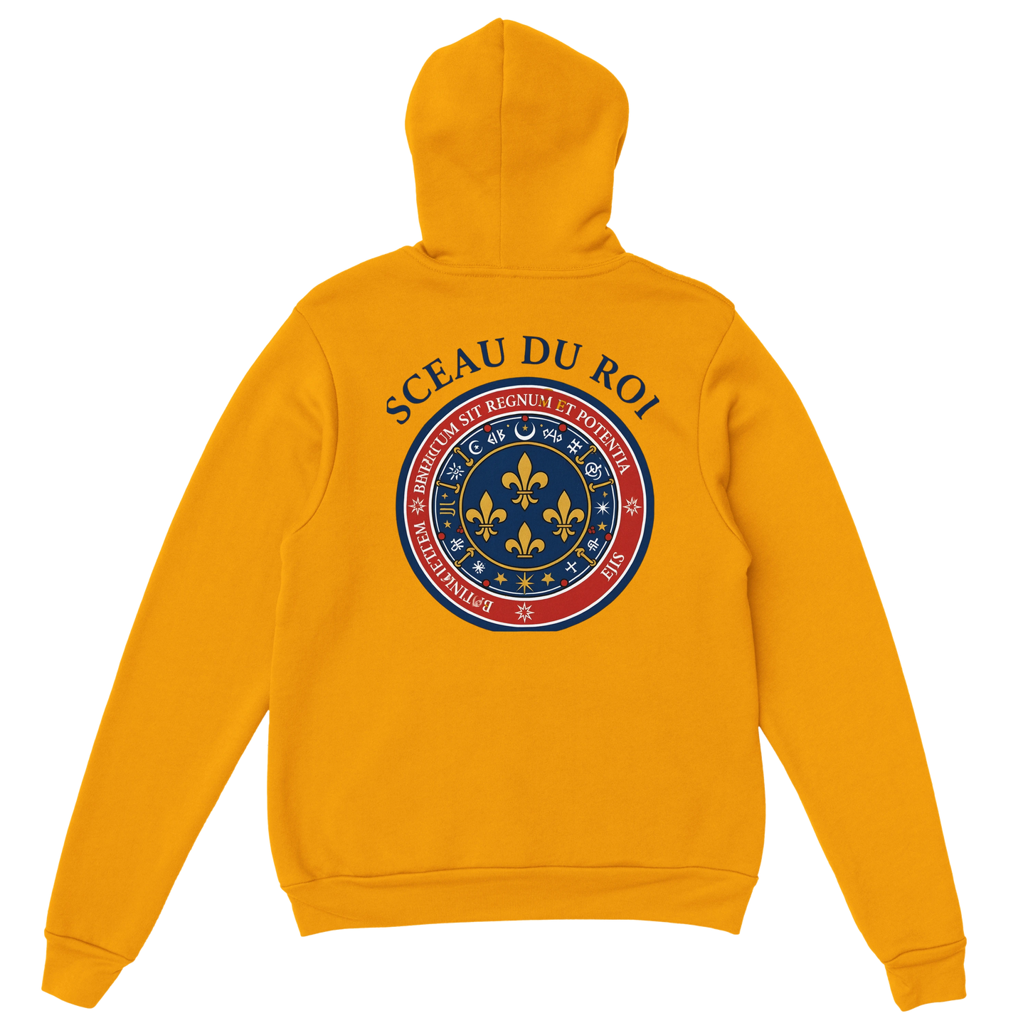 Sweat à capuche Le Sceau du Roi pour homme – Hoodie premium en coton mélangé