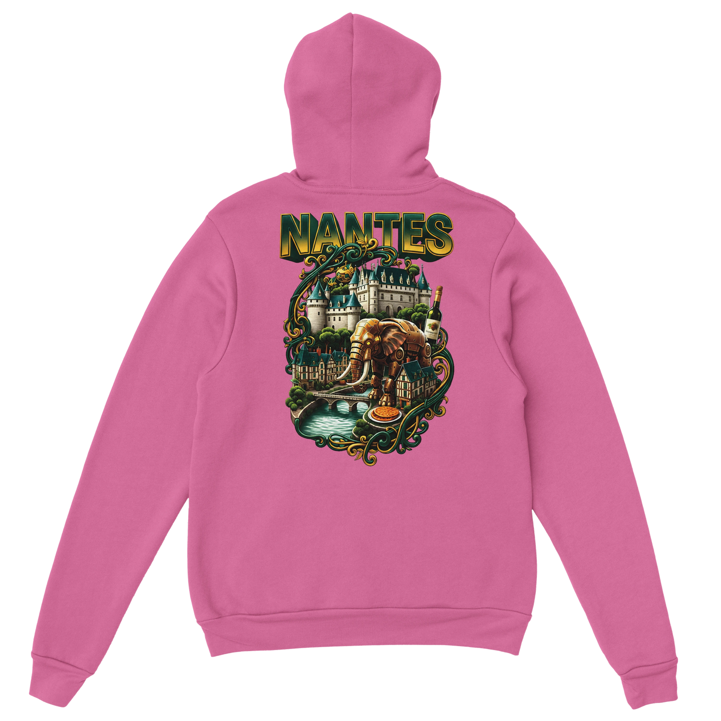 Sweat à capuche unisexe Nantes – Confort premium et style urbain