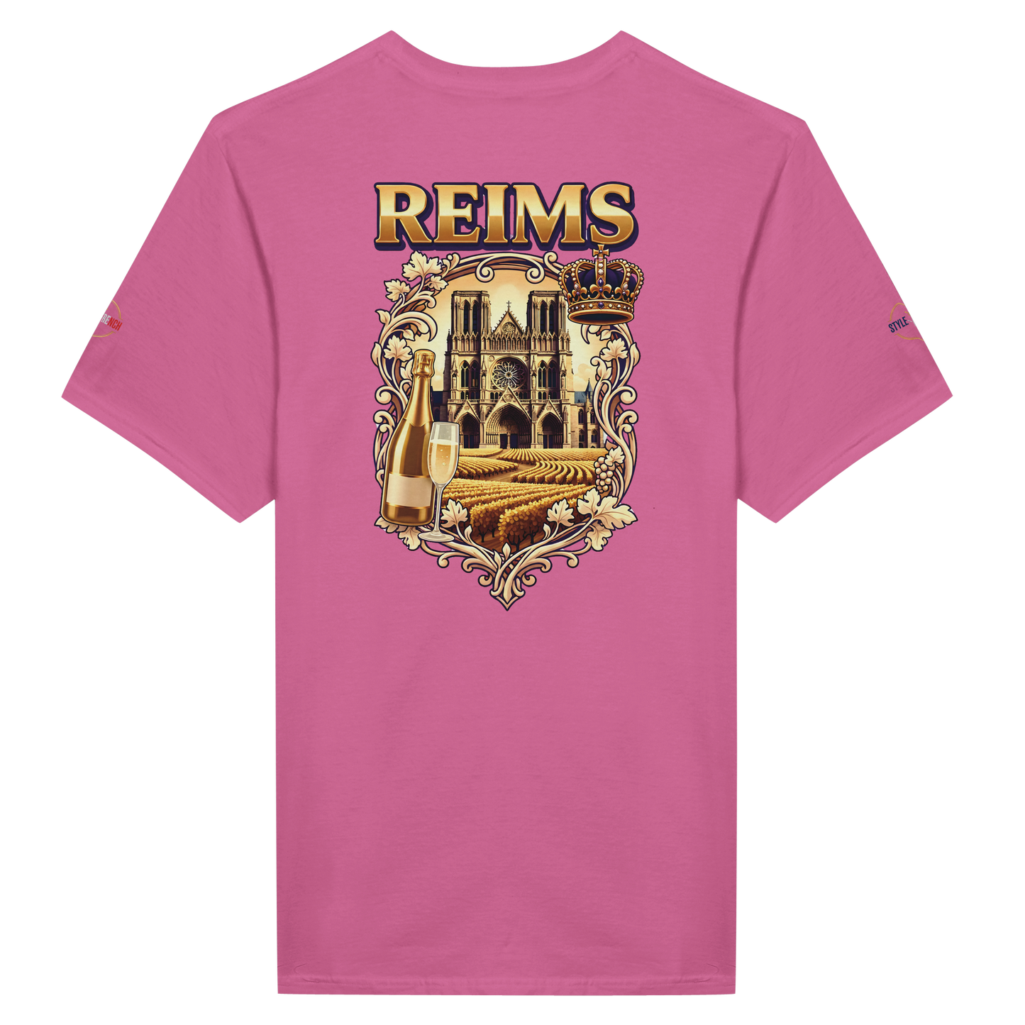 T-shirt Unisexe Reims - Ville de France - Design Premium