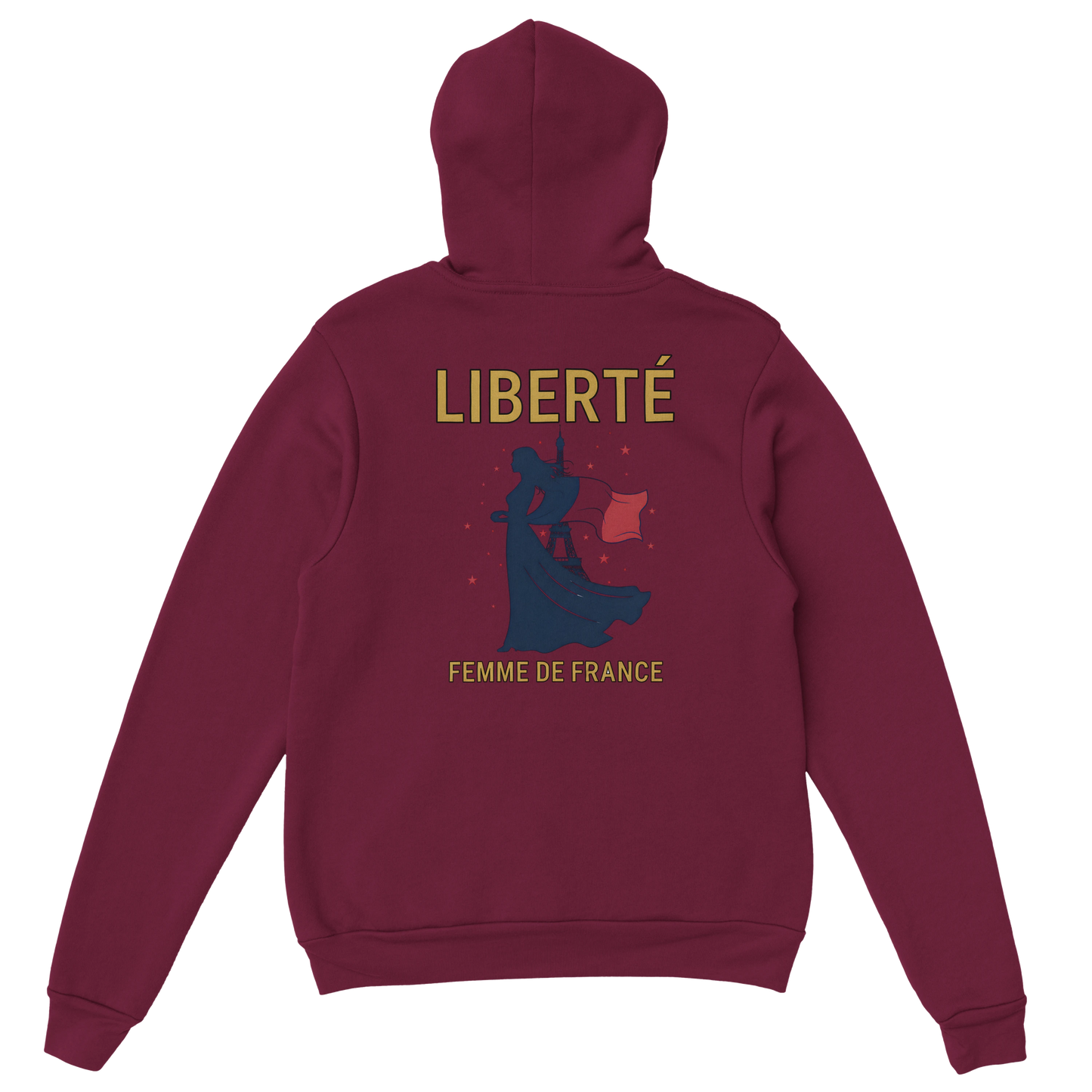 Sweat à Capuche Femme Liberté – Confort Premium et Design Élégant