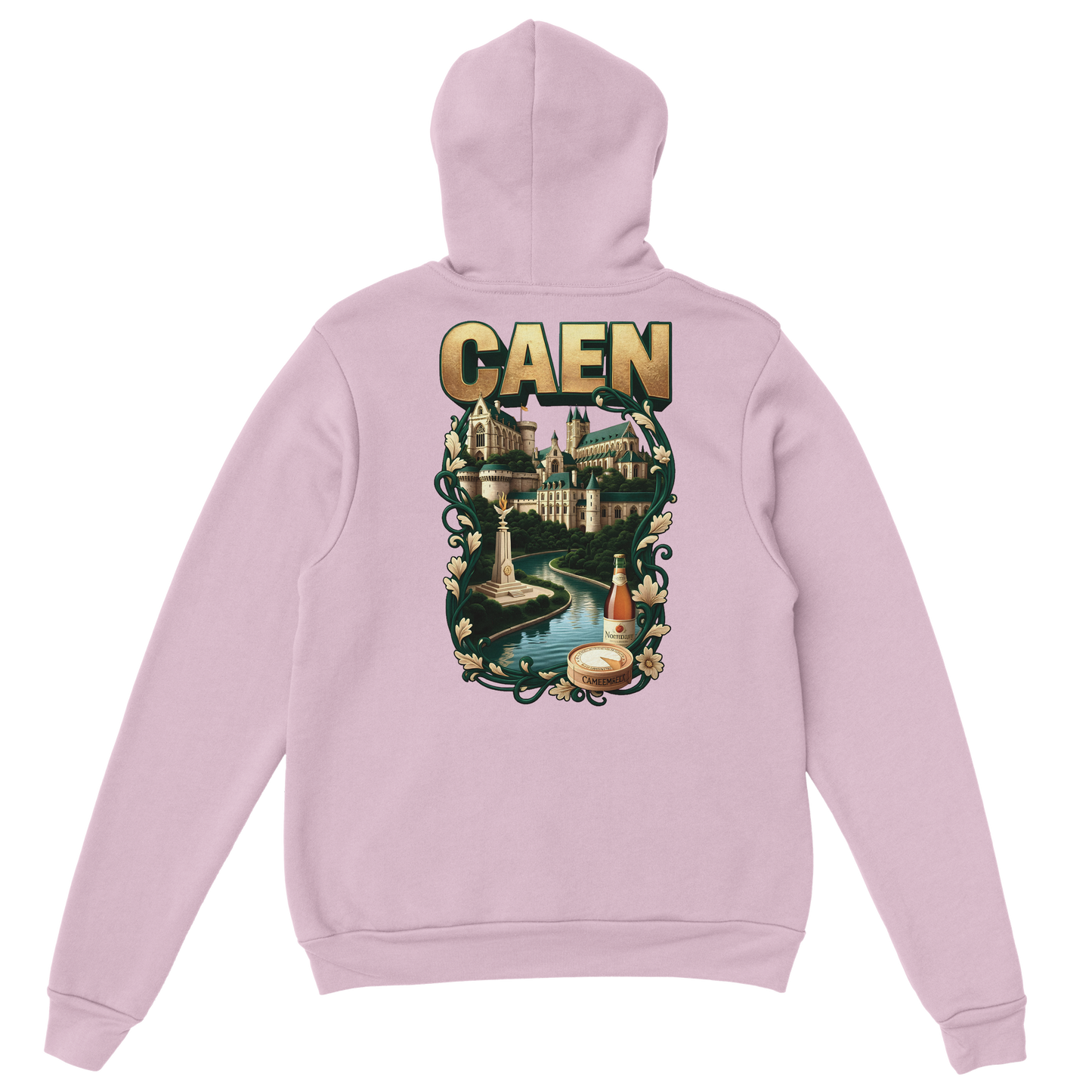 Sweat à capuche Caen - Ville de France - Unisexe Premium