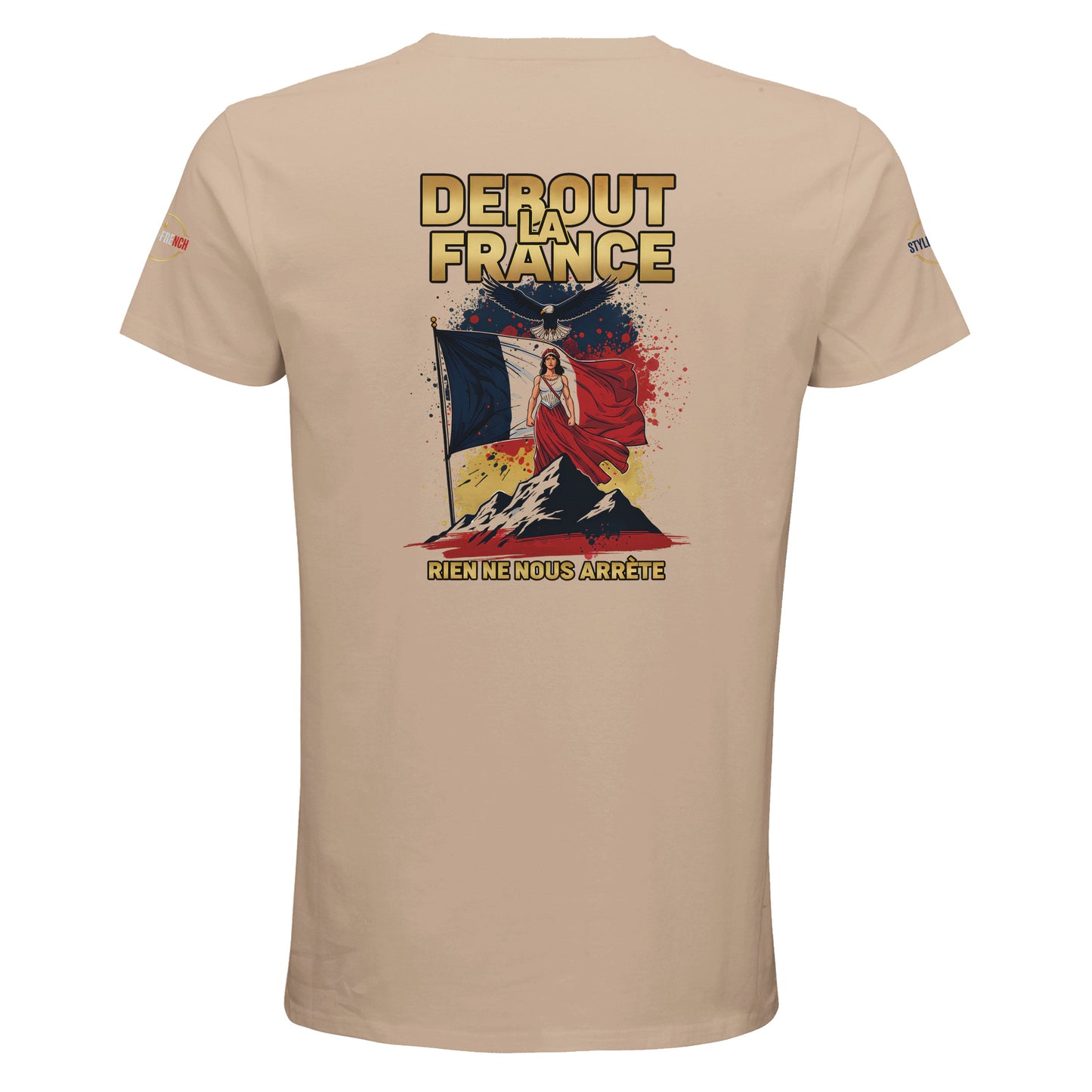T-shirt Femme Debout la France – 100% Coton Bio