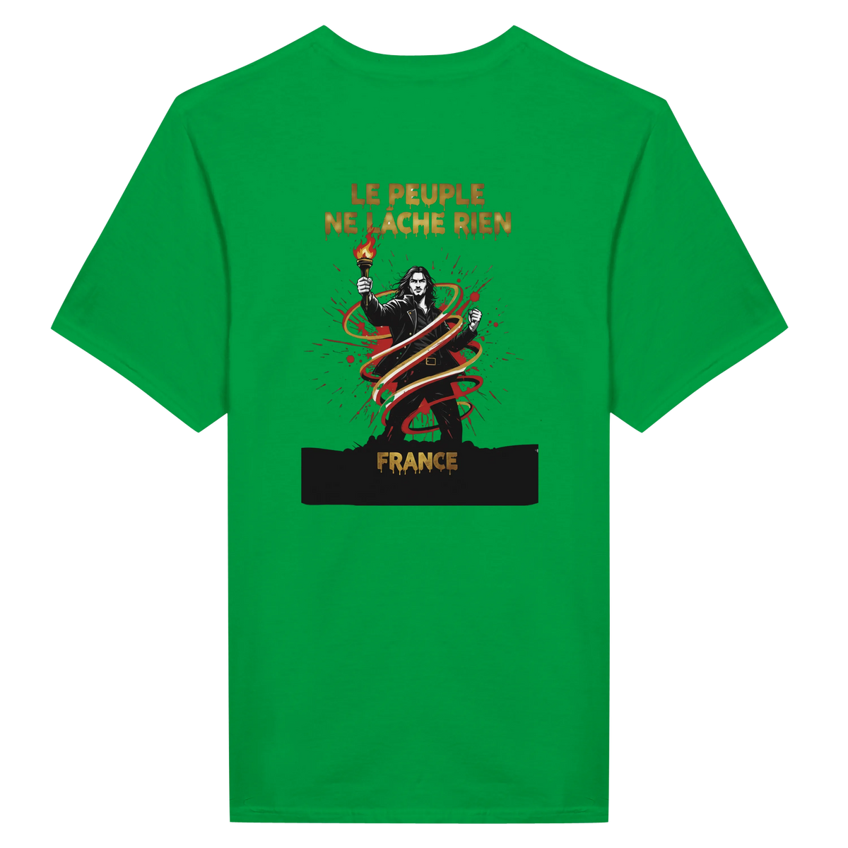 T-shirt Le Peuple Ne Lâche Rien – T-shirt Activiste Premium