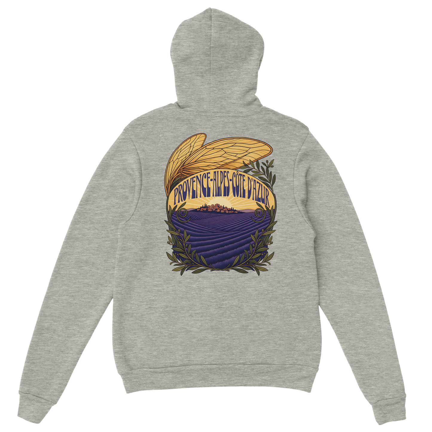 Sweat à capuche unisexe Provence-Alpes-Côte d'Azur – Confort premium