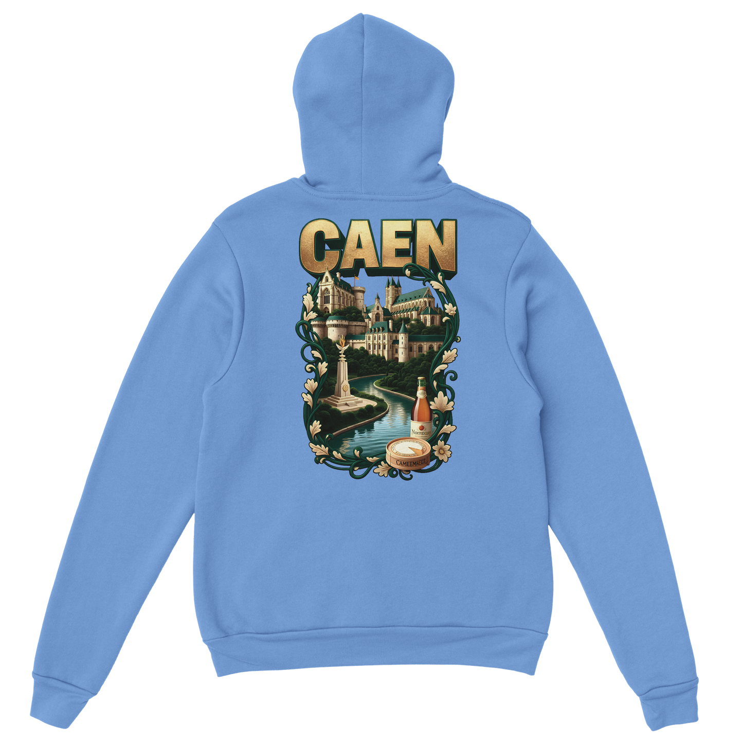 Sweat à capuche Caen - Ville de France - Unisexe Premium