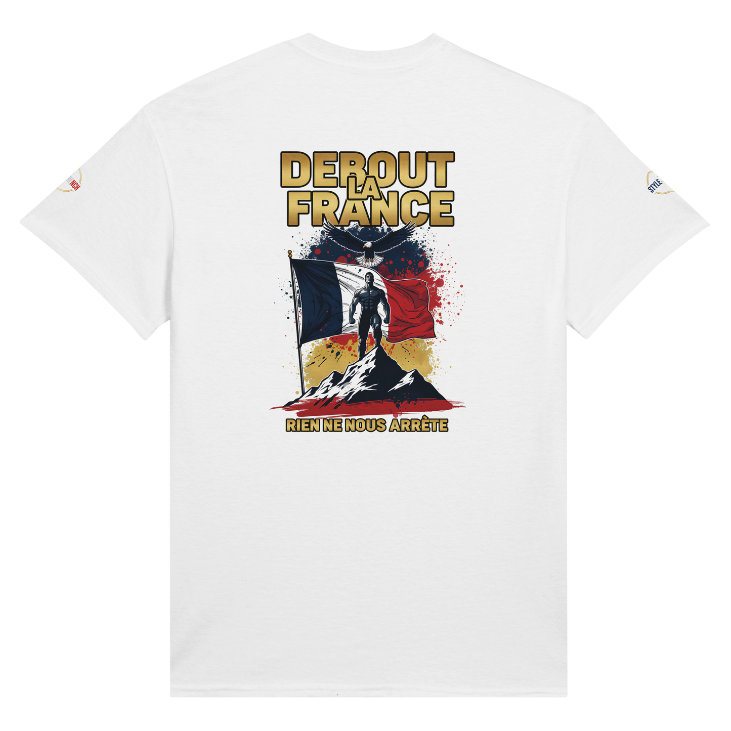 T-shirt Debout la France –  en Coton Premium