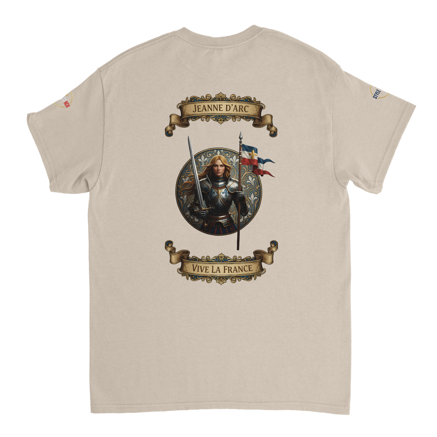 T-shirt Femme Jeanne d'Arc - Symbole Iconique en Coton Premium