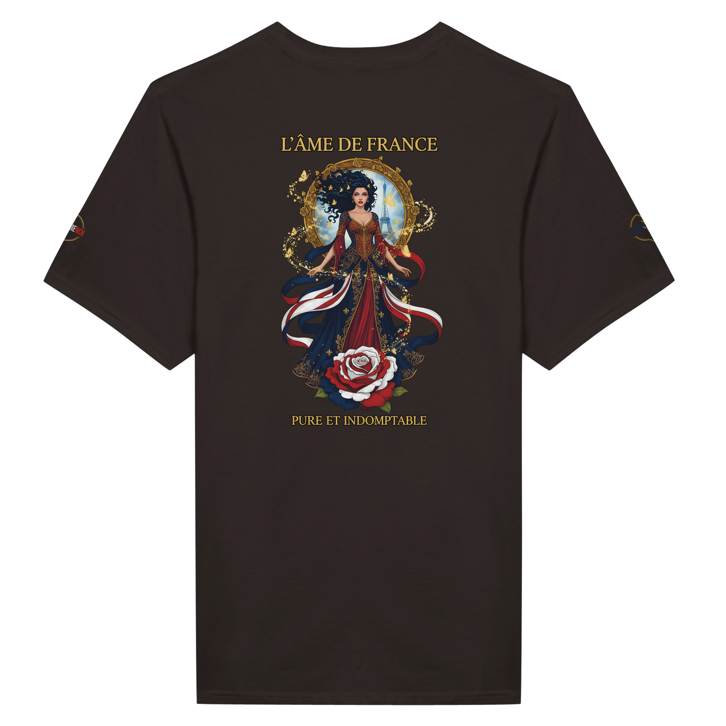 T-shirt  femme L'âme de France – Premium Cotton Tee with Classic French Design