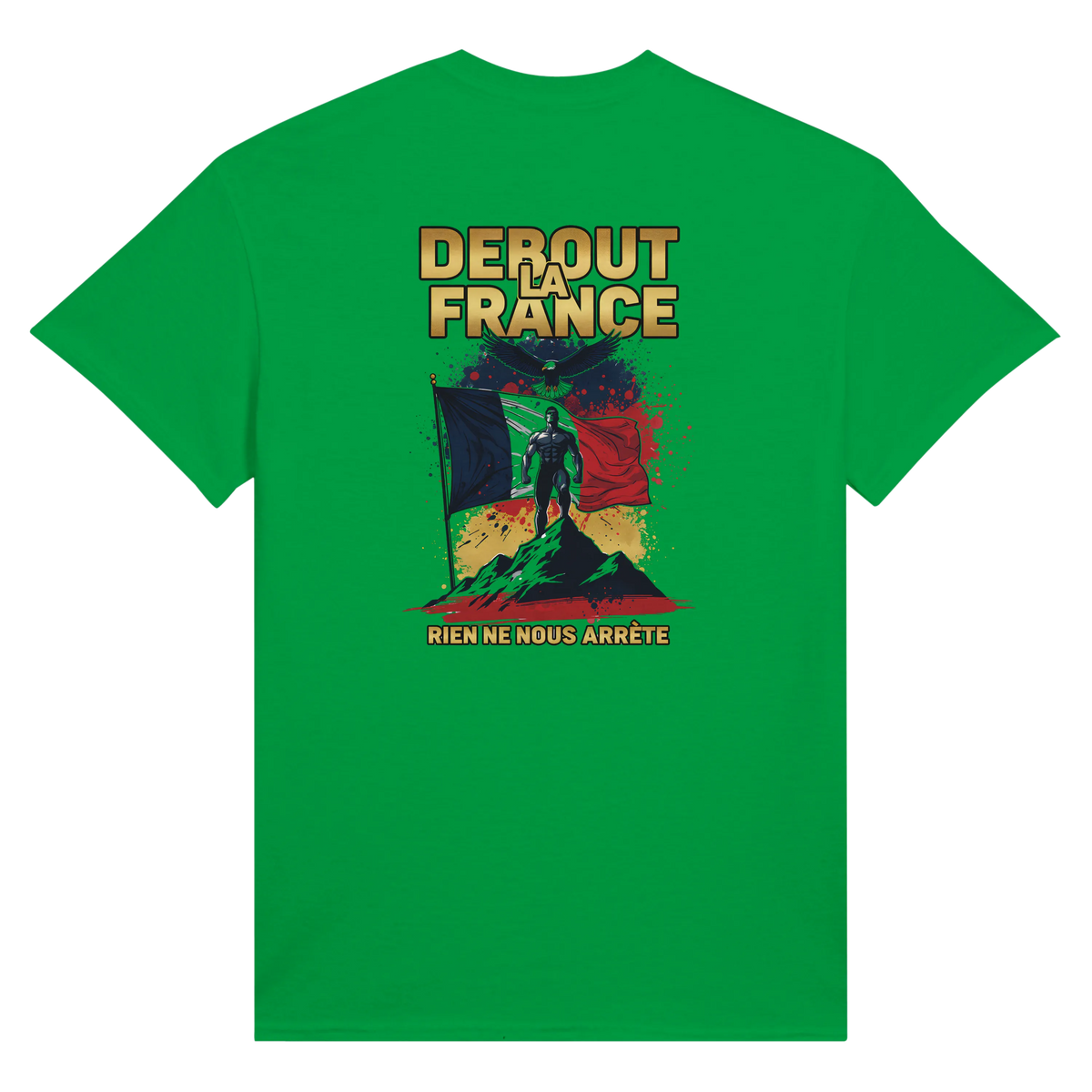 T-shirt Debout la France –  en Coton Premium