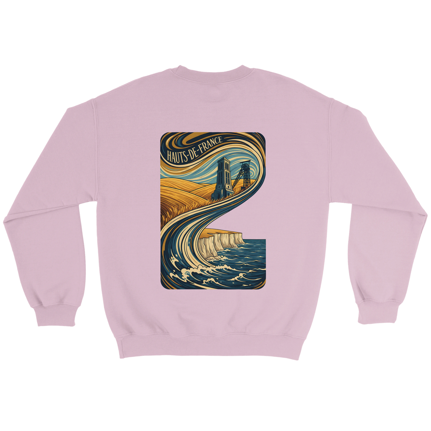 Sweat-shirt Unisexe Haut de France - Confort Premium et Design Classique